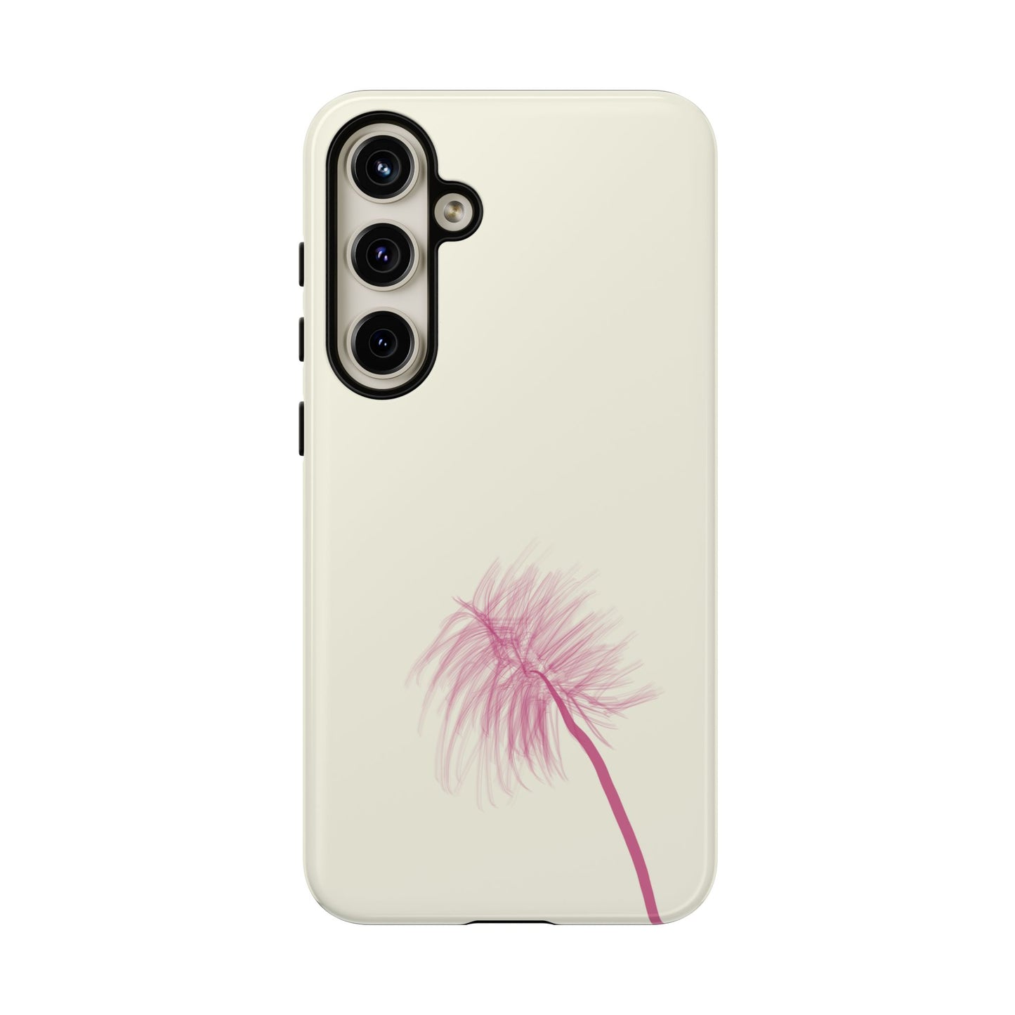 Dandelion Blowball Phone Case Cream