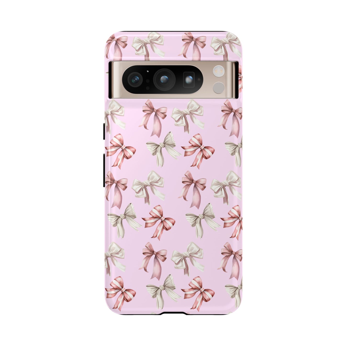 Bow Phone Case Pale Pink