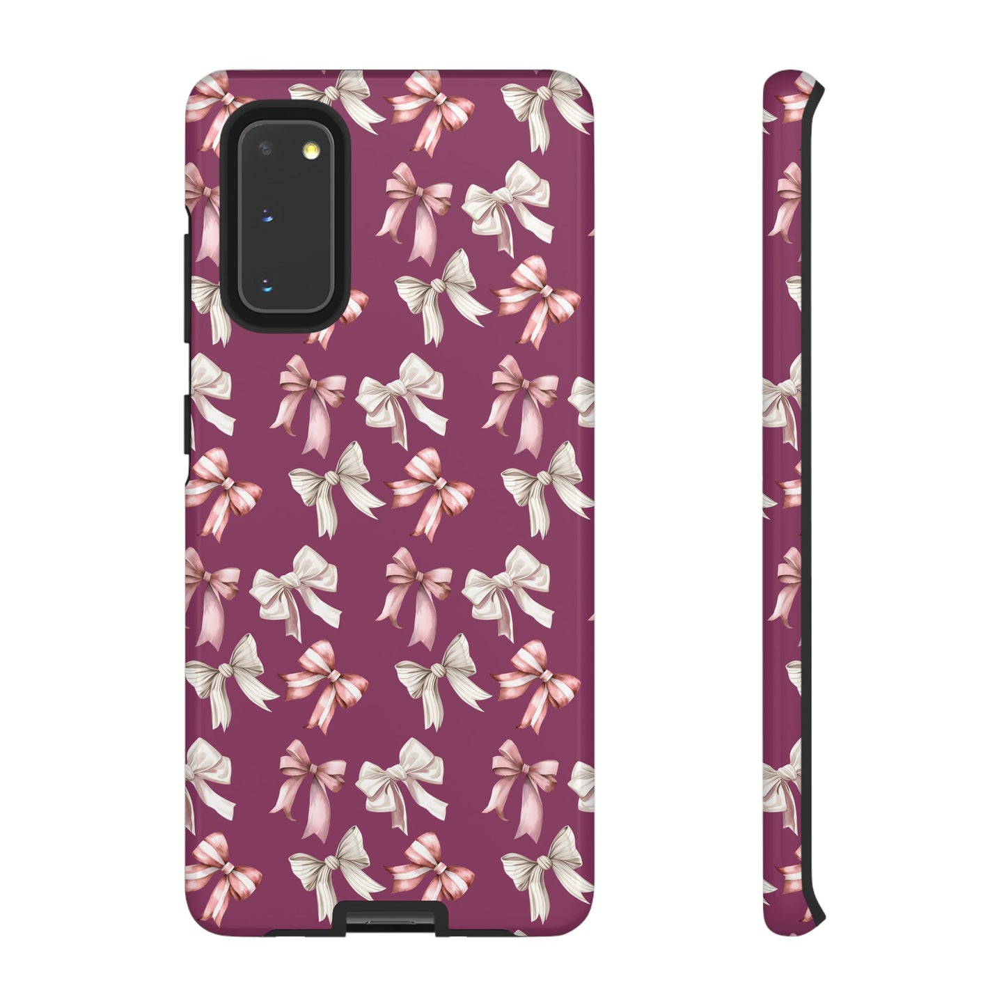 Bow Phone Case Berry