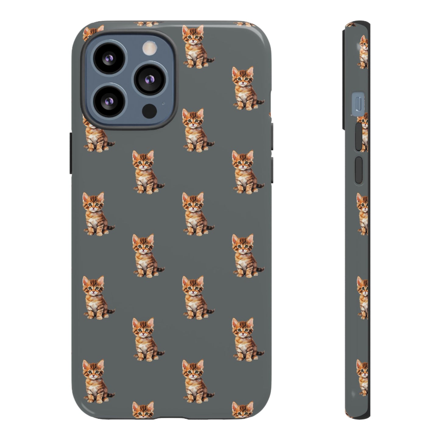 Cat Phone Case Gray