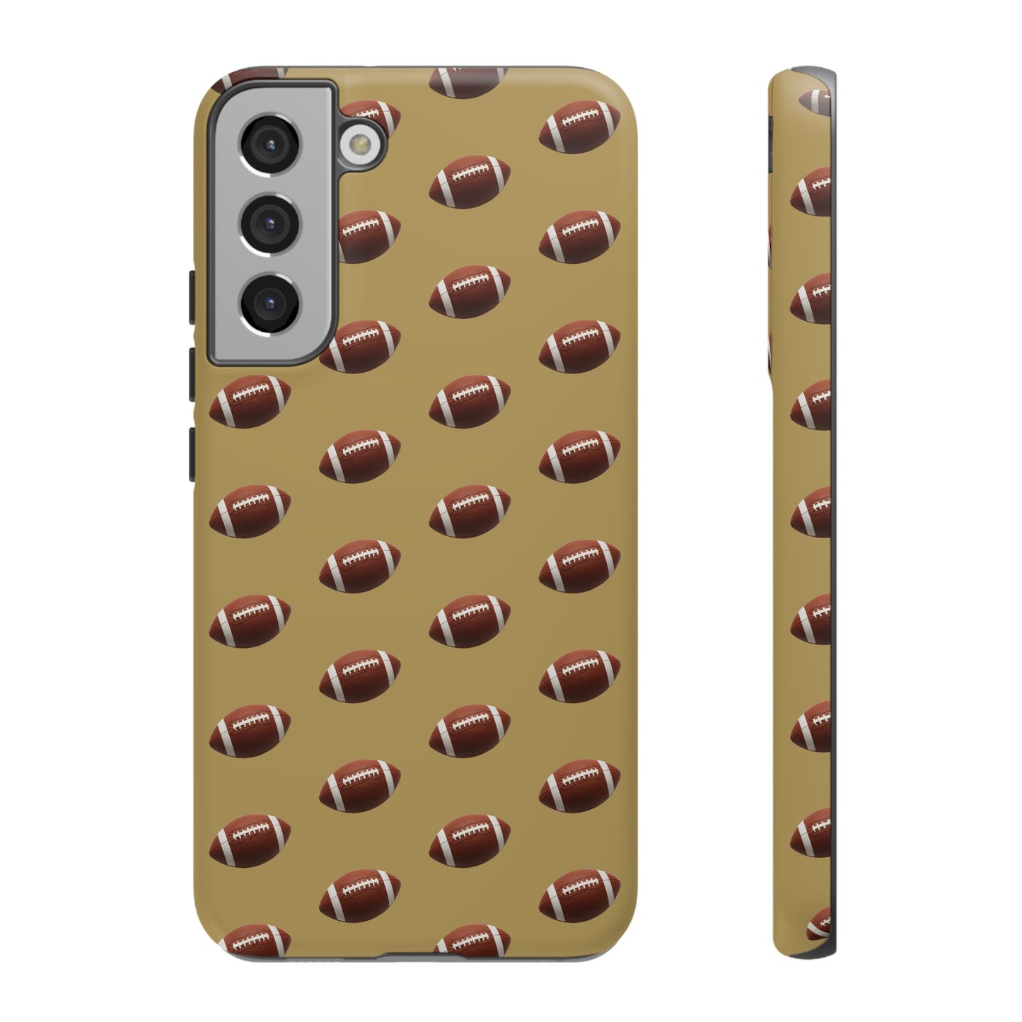 Football Phone Case Gold