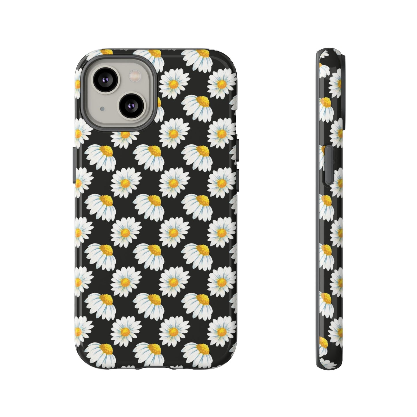 Daisy Phone Case Black