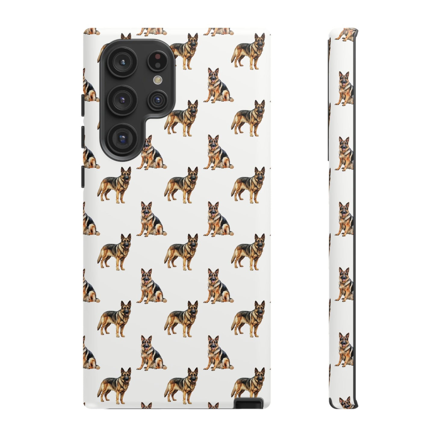 German Shepherd Phone Case White