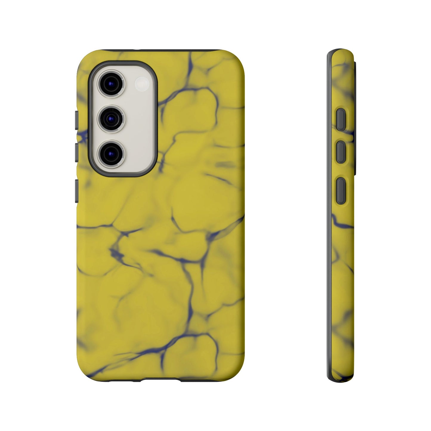 Marble Phone Case Yellow