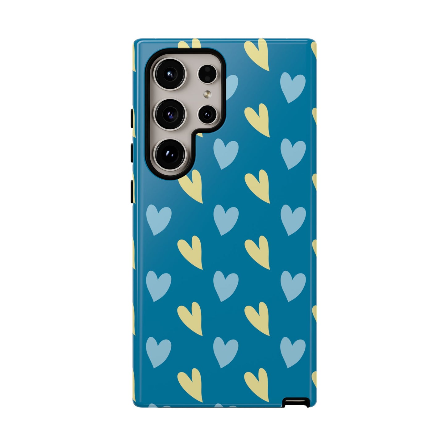 Heart Phone Case Blue