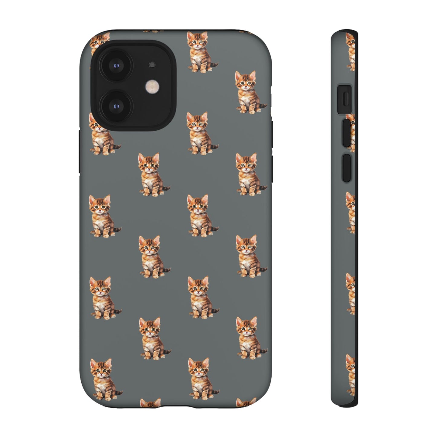 Cat Phone Case Gray