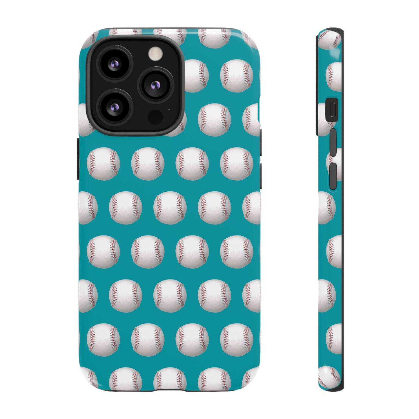 Baseball Phone Case Teal