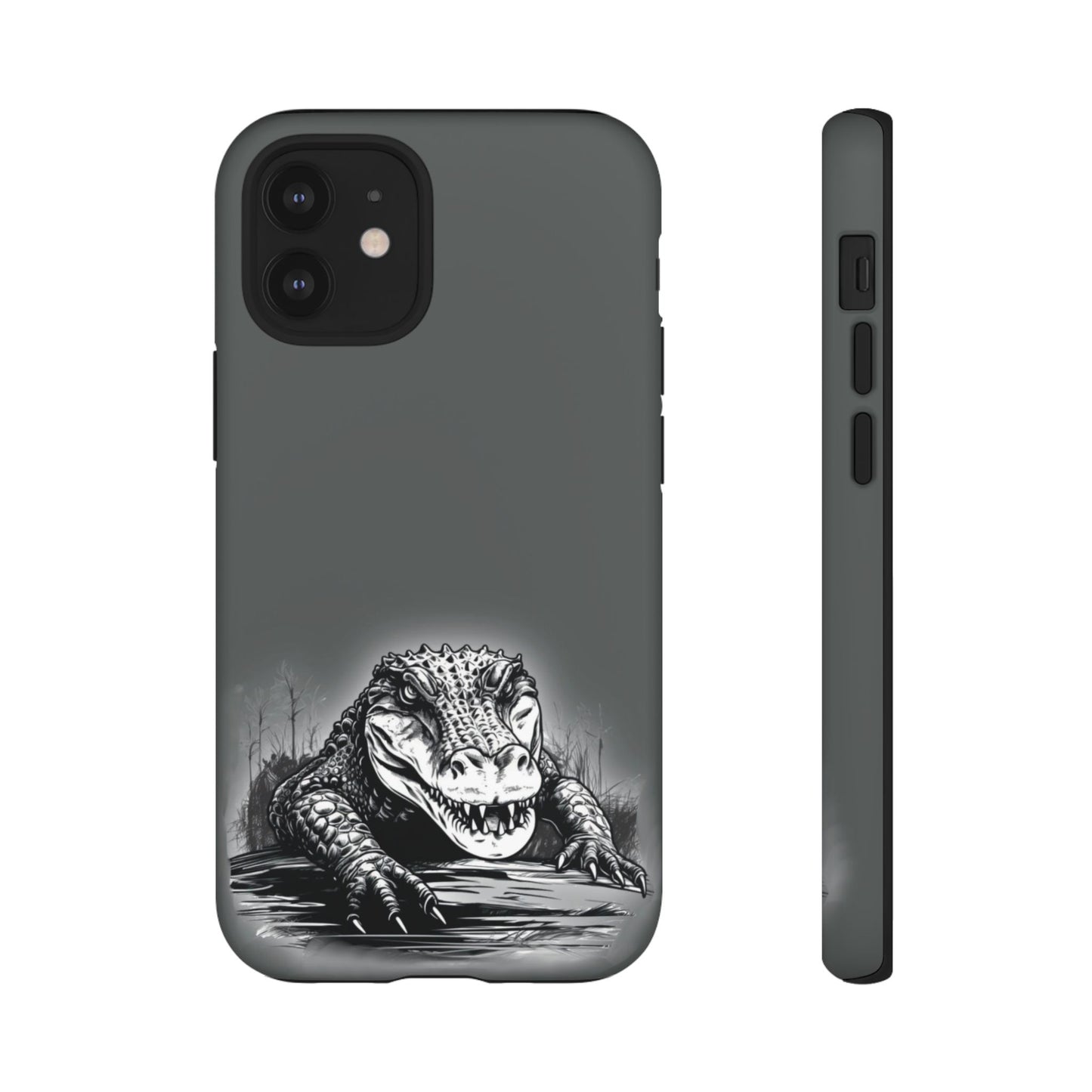 Gator Phone Case Gray