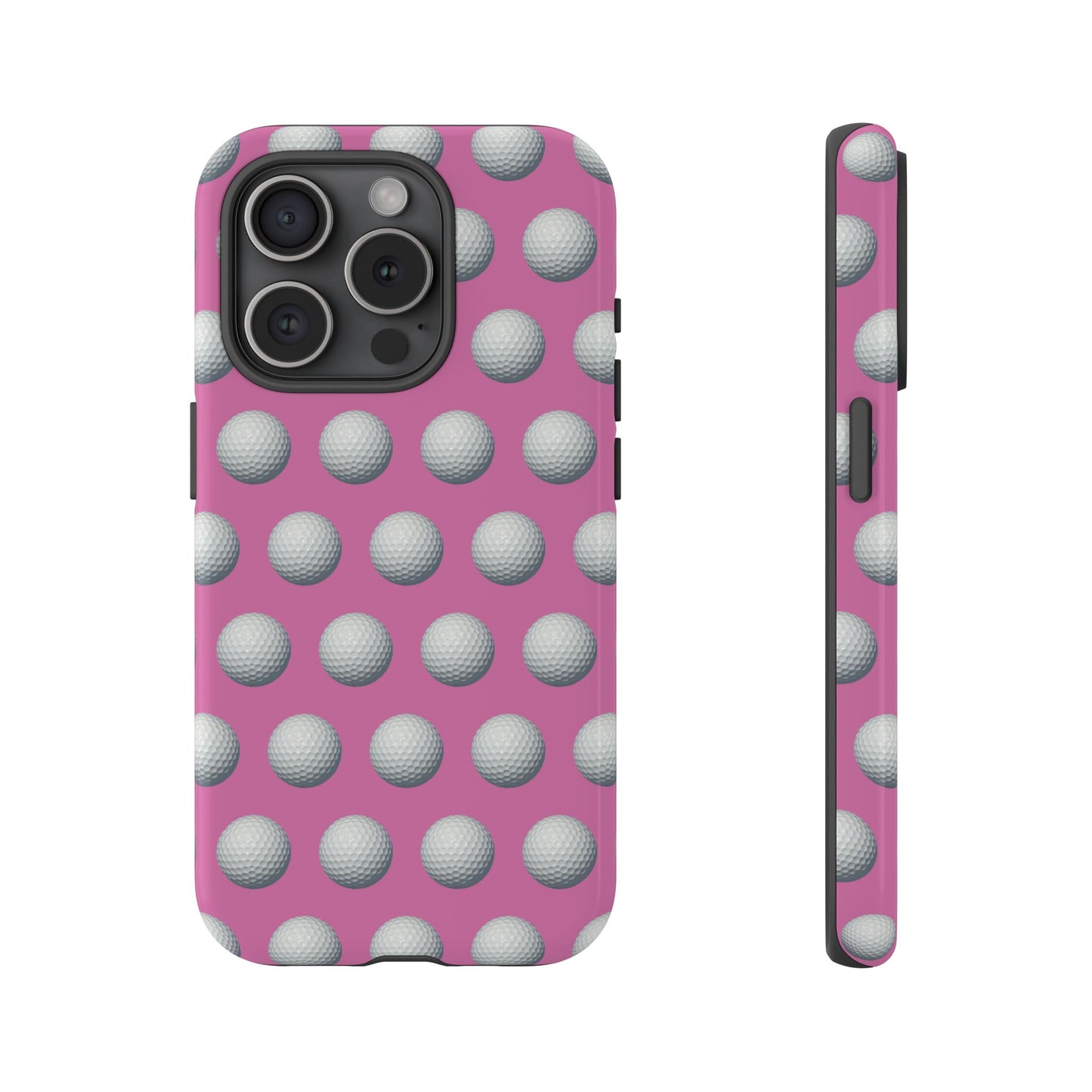 Golf Ball Phone Case Pink