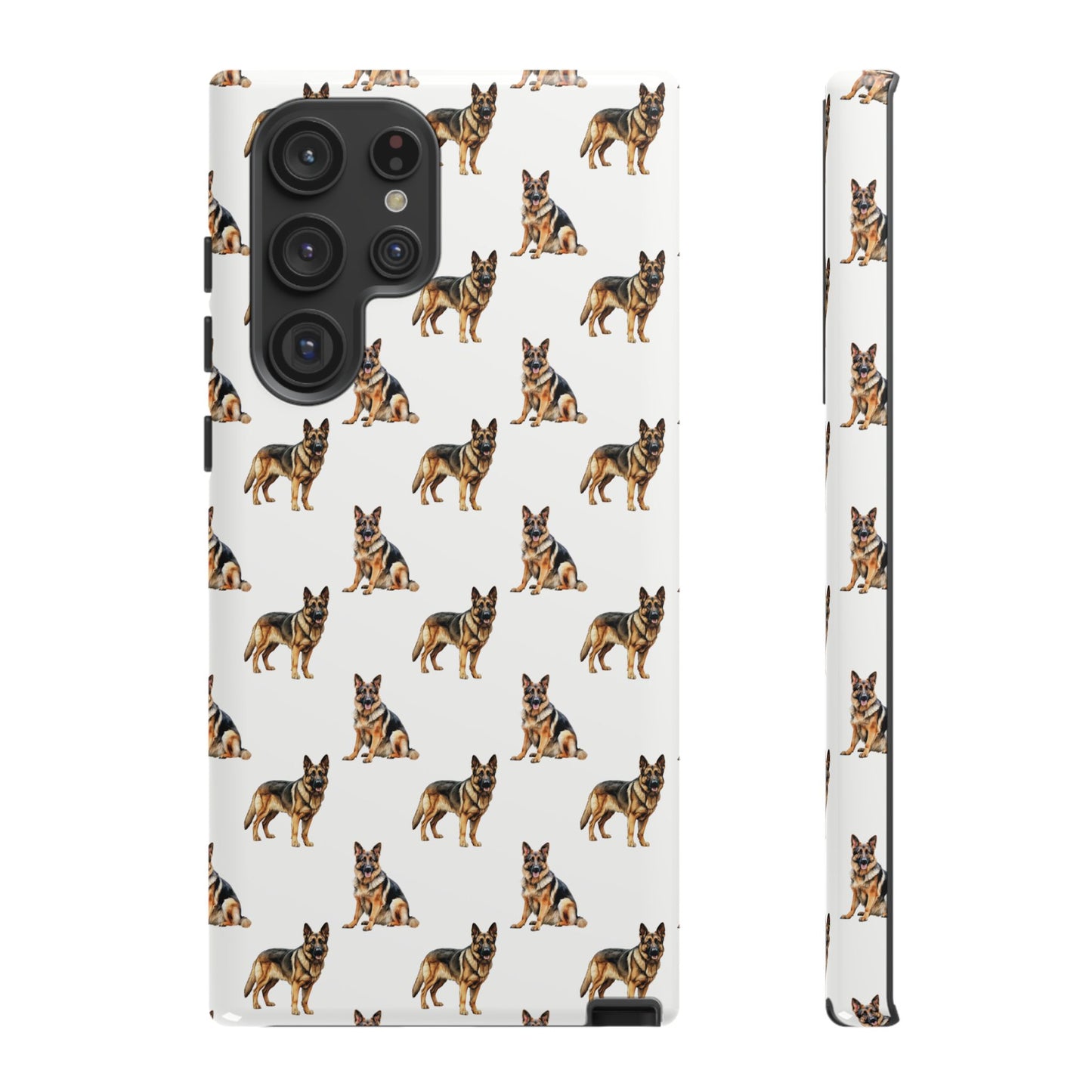 German Shepherd Phone Case White