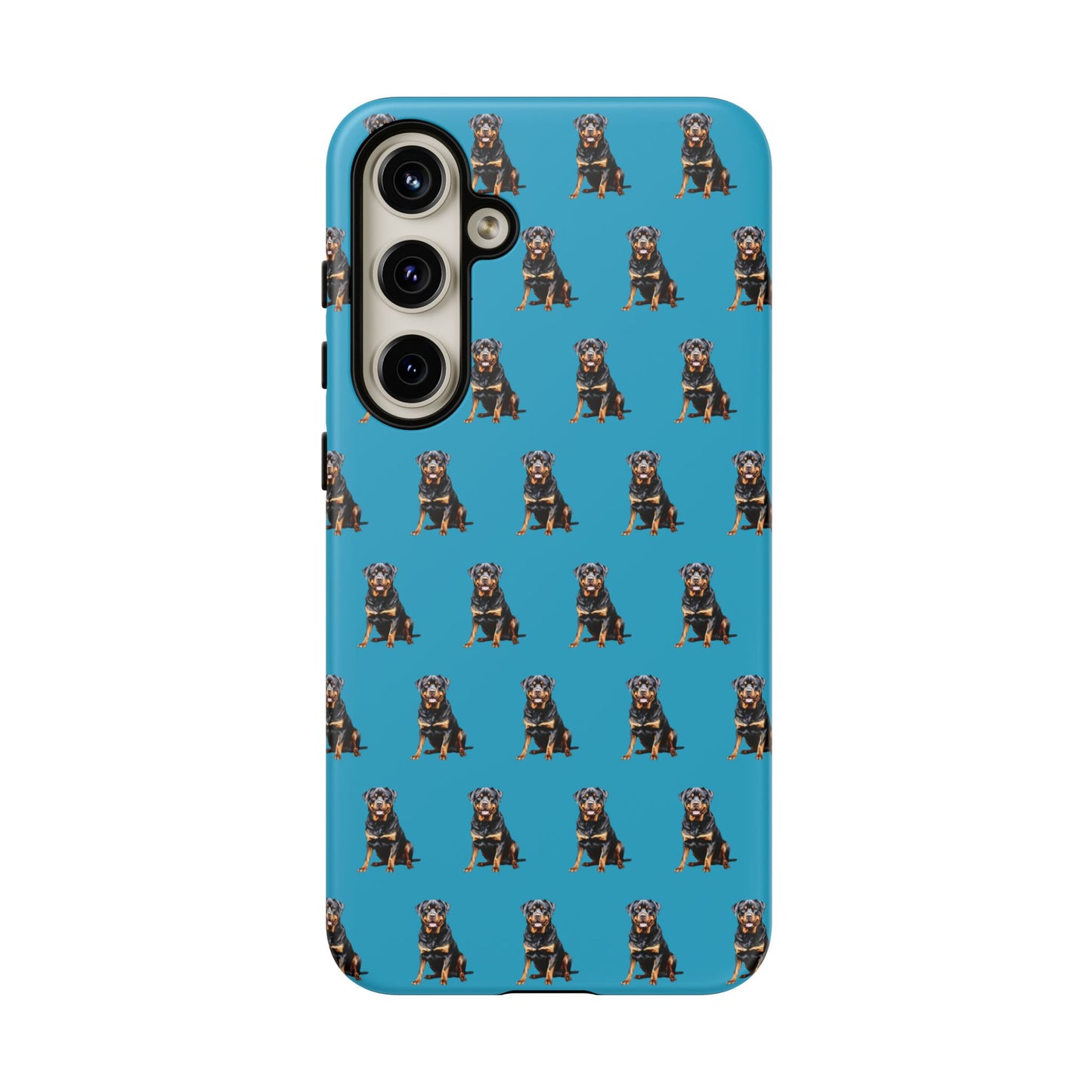 Rottweiler Phone Case Turquoise