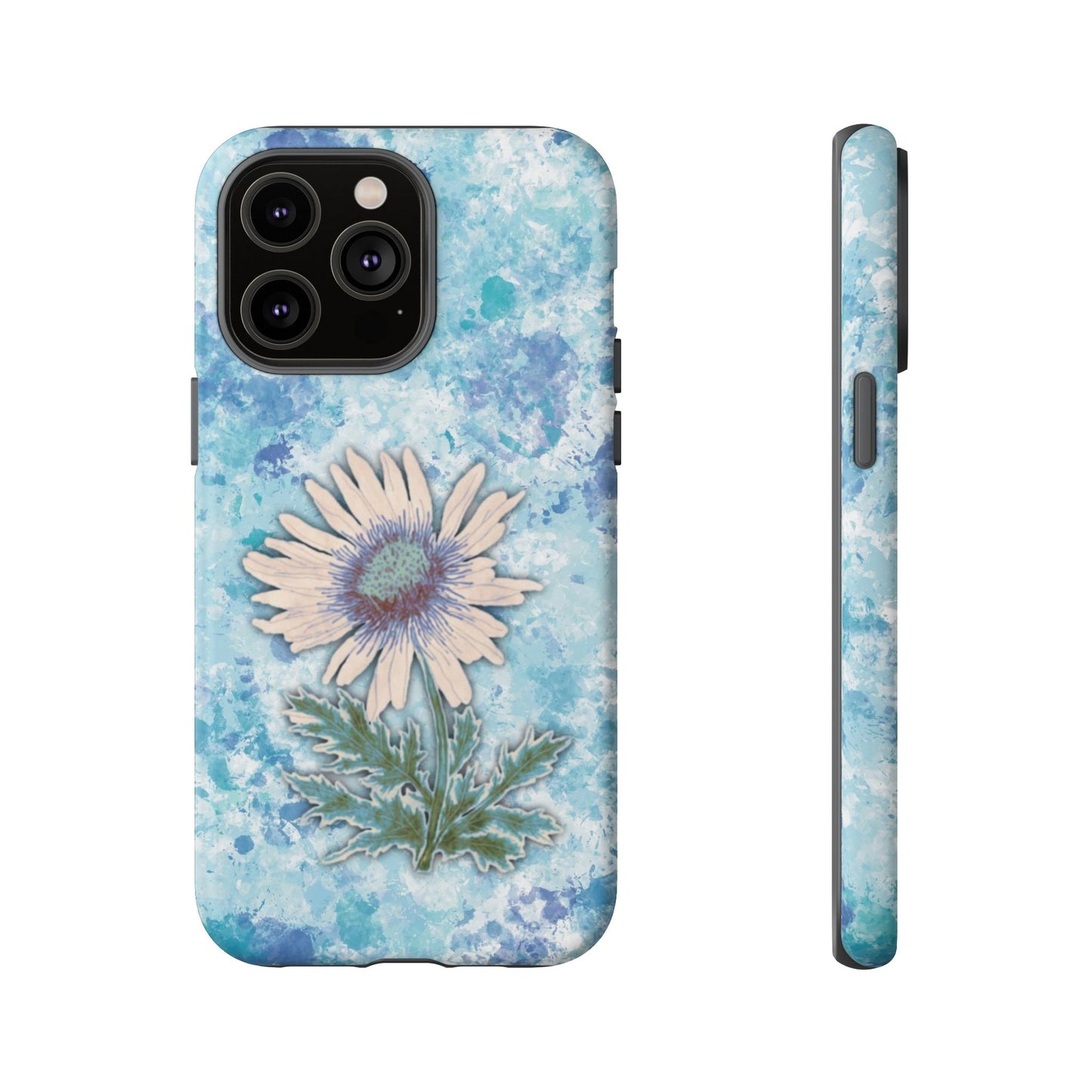 Daisy Phone Case Blue