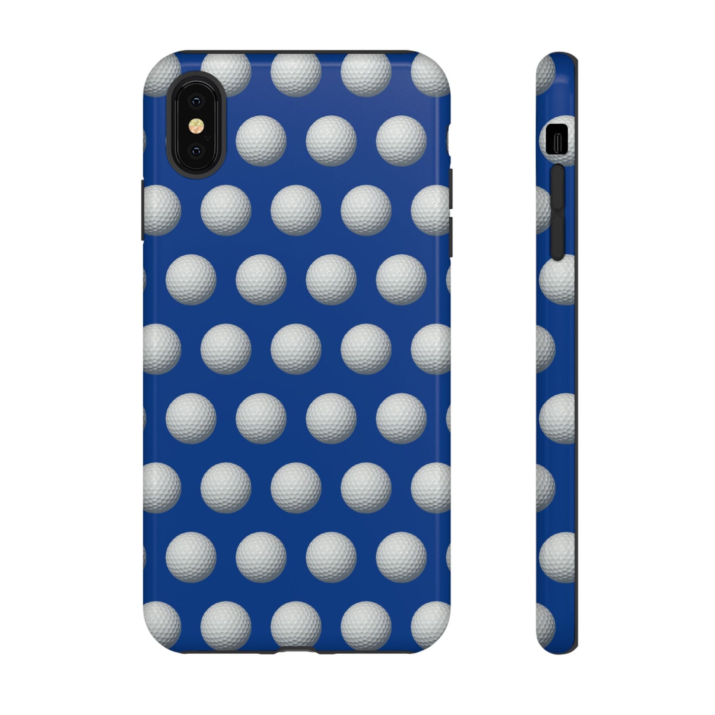 Golf Ball Phone Case Blue