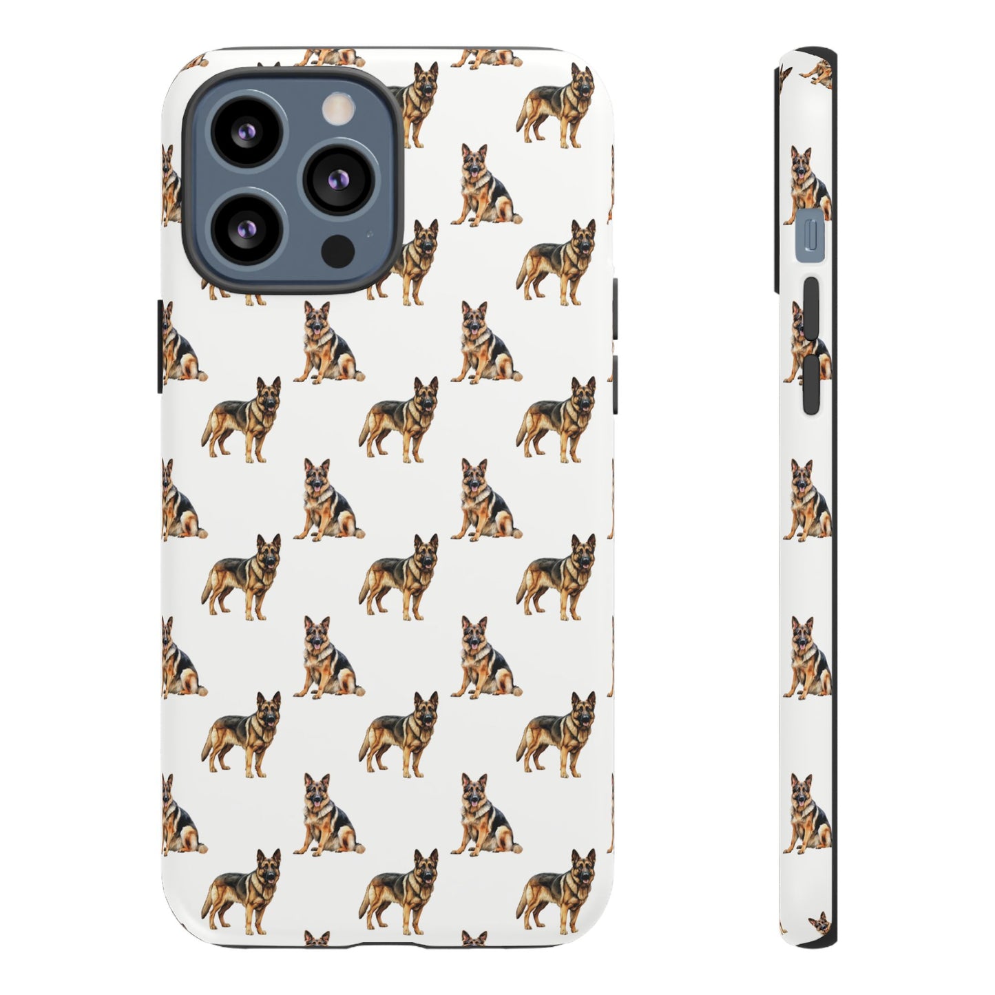 German Shepherd Phone Case White