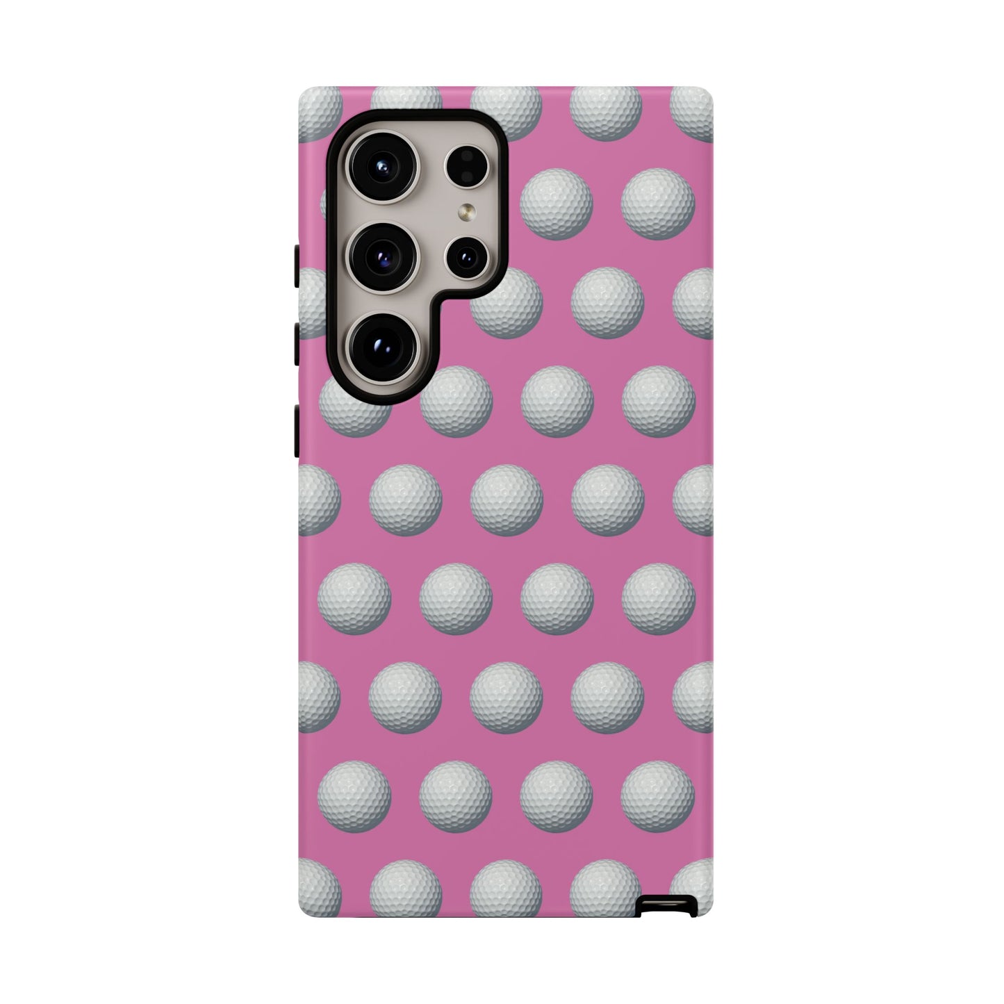 Golf Ball Phone Case Pink