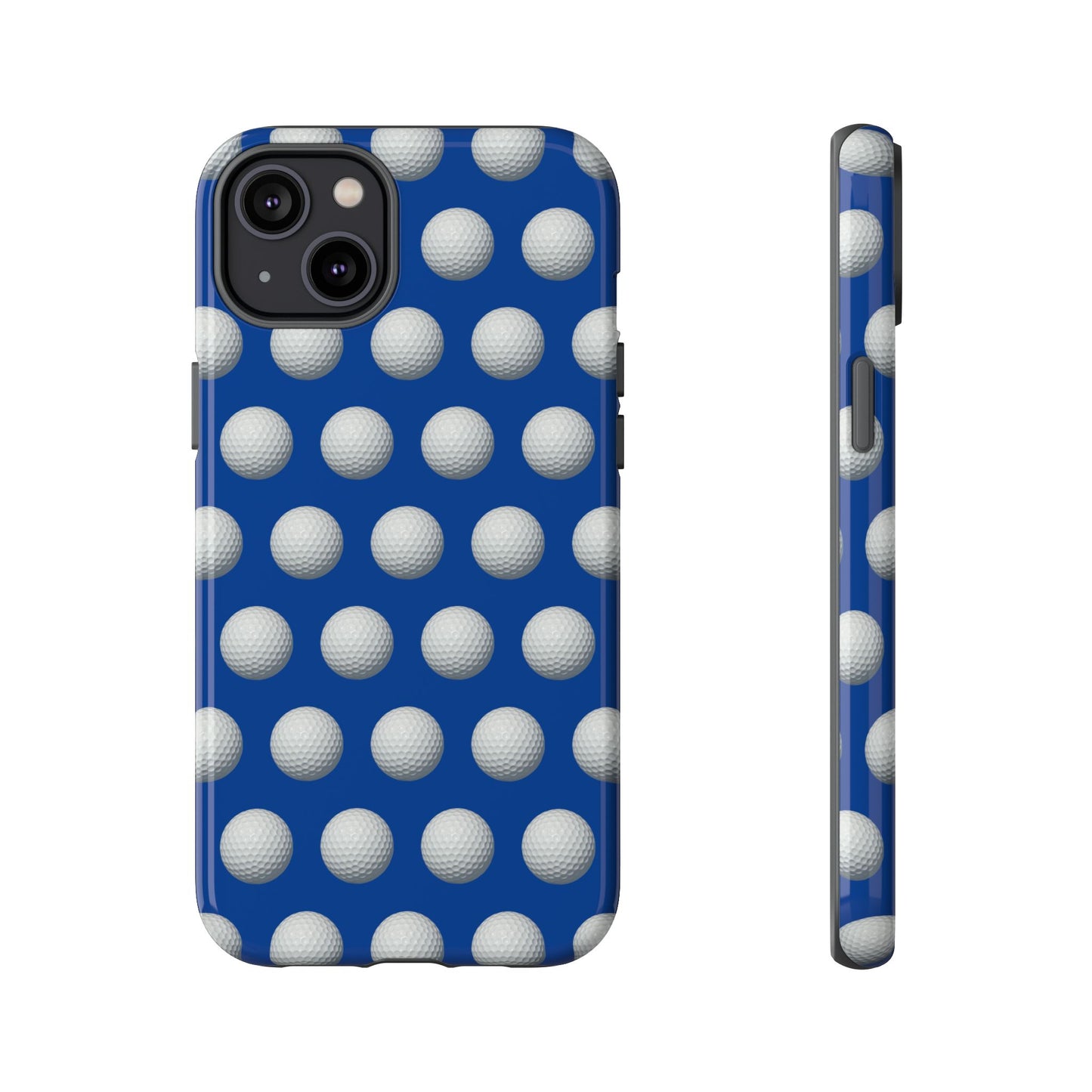 Golf Ball Phone Case Blue