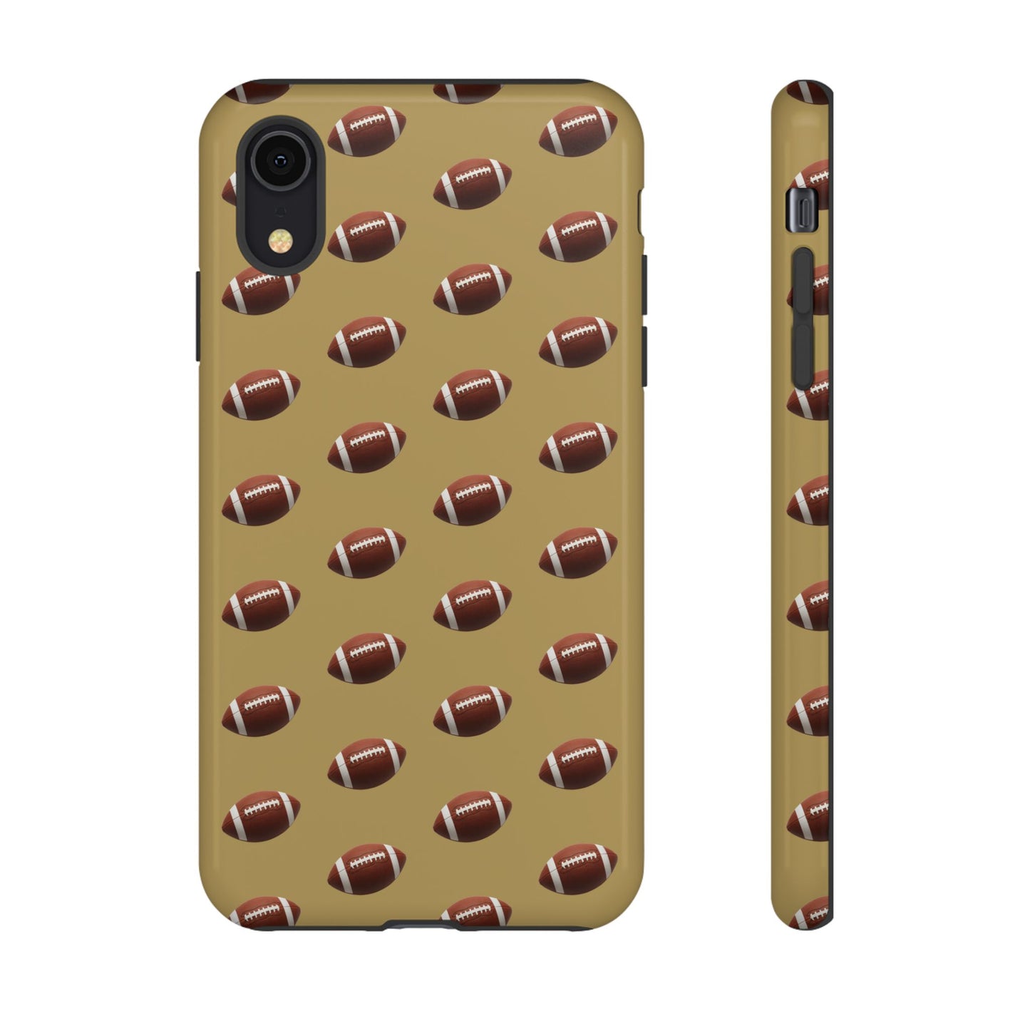 Football Phone Case Gold