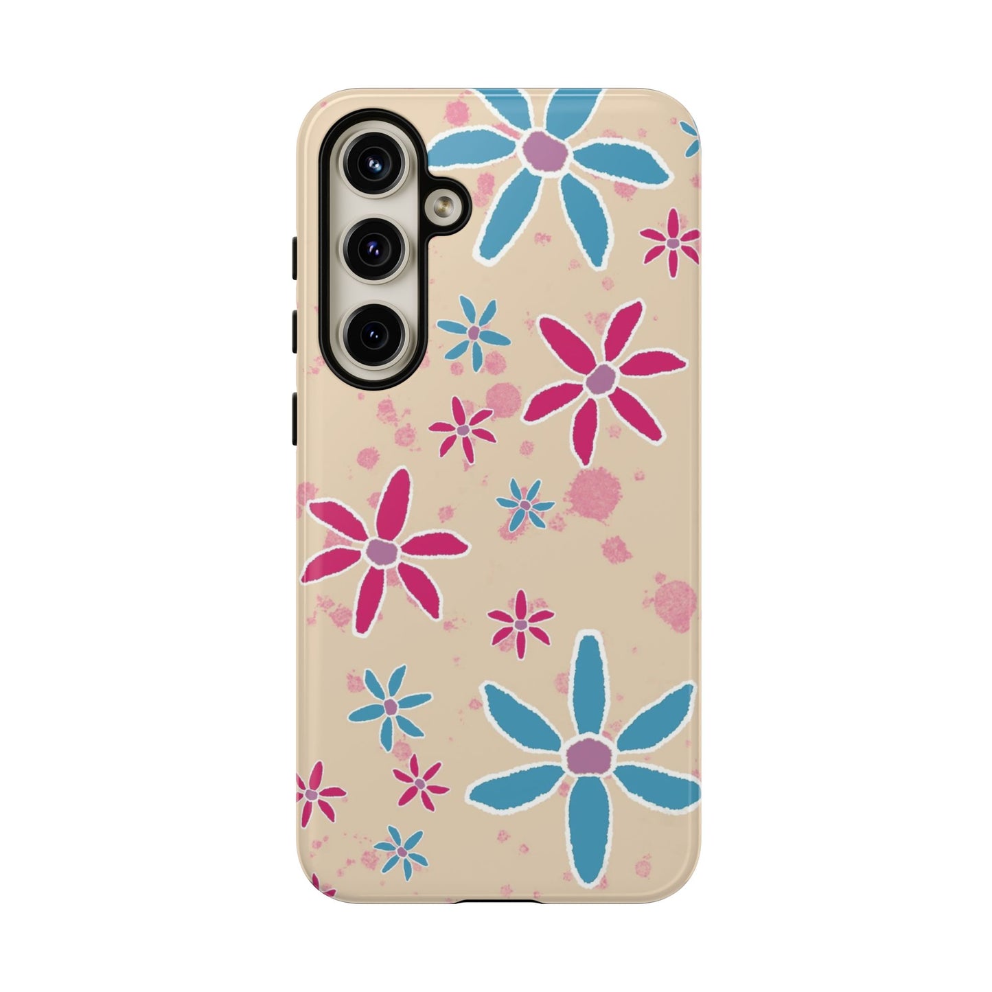 Flower Phone Case Cream