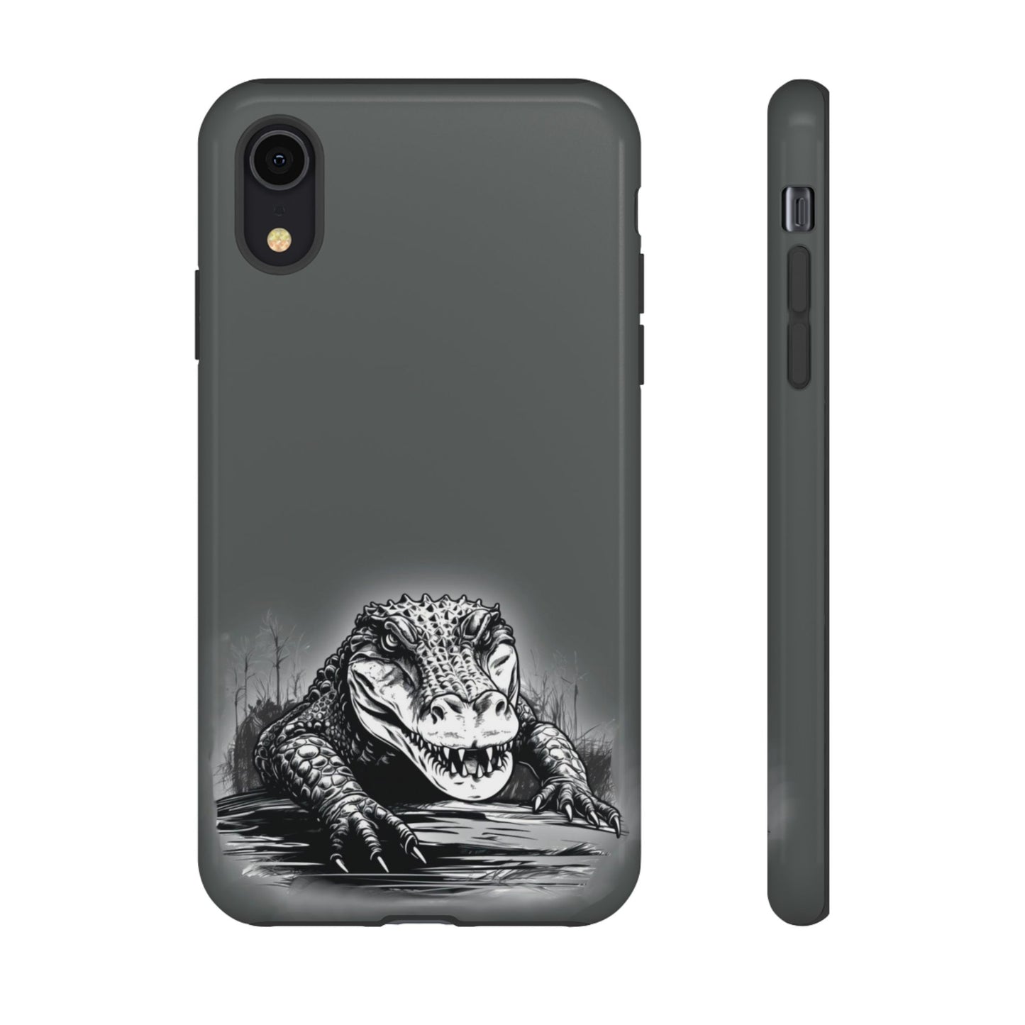 Gator Phone Case Gray