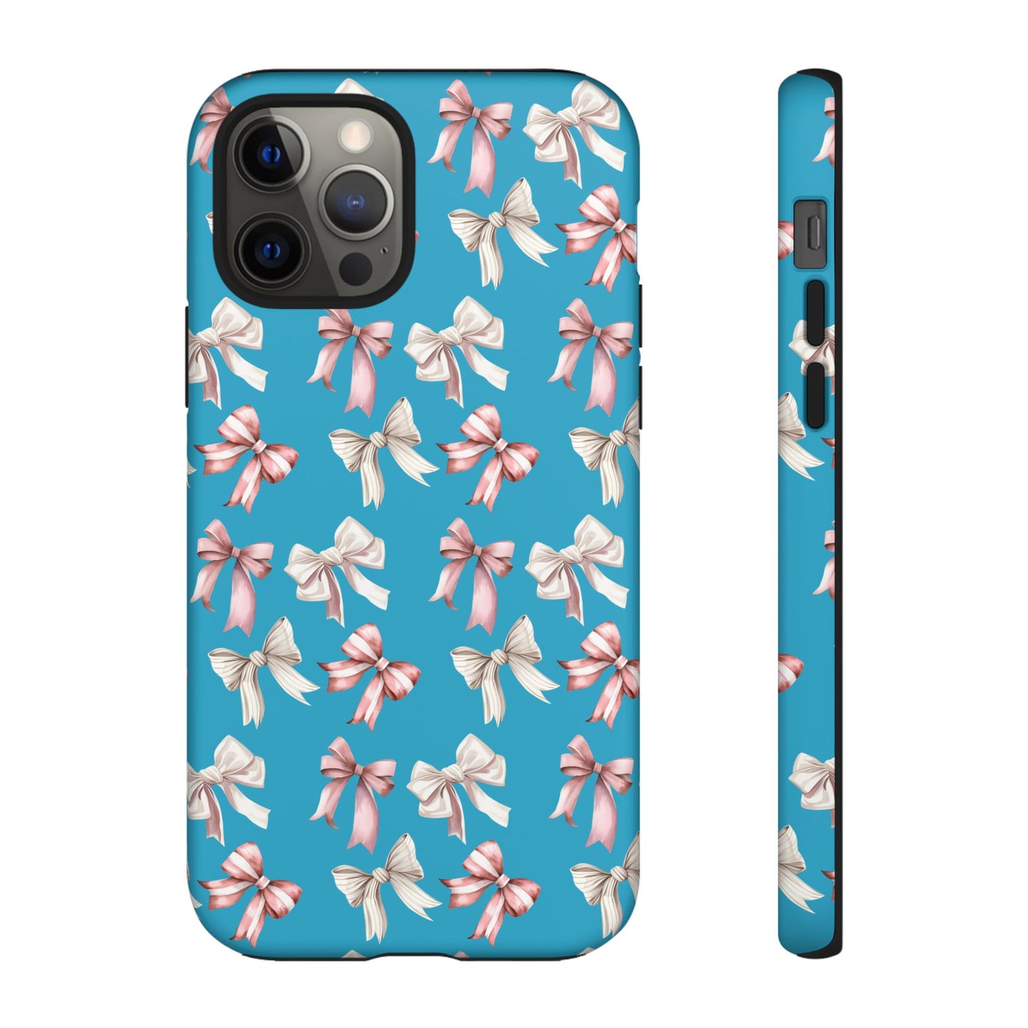 Bow Phone Case Turquoise