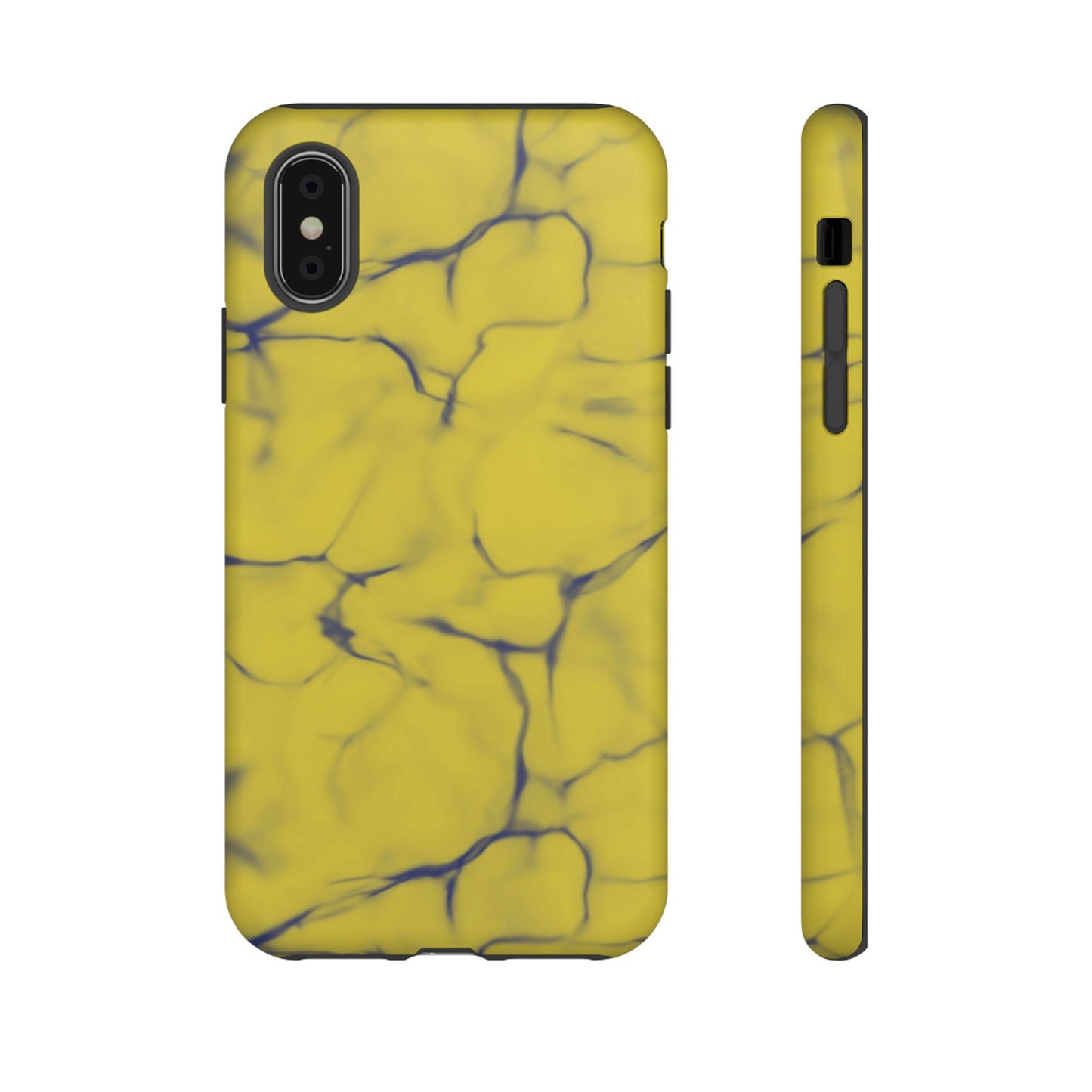 Marble Phone Case Yellow