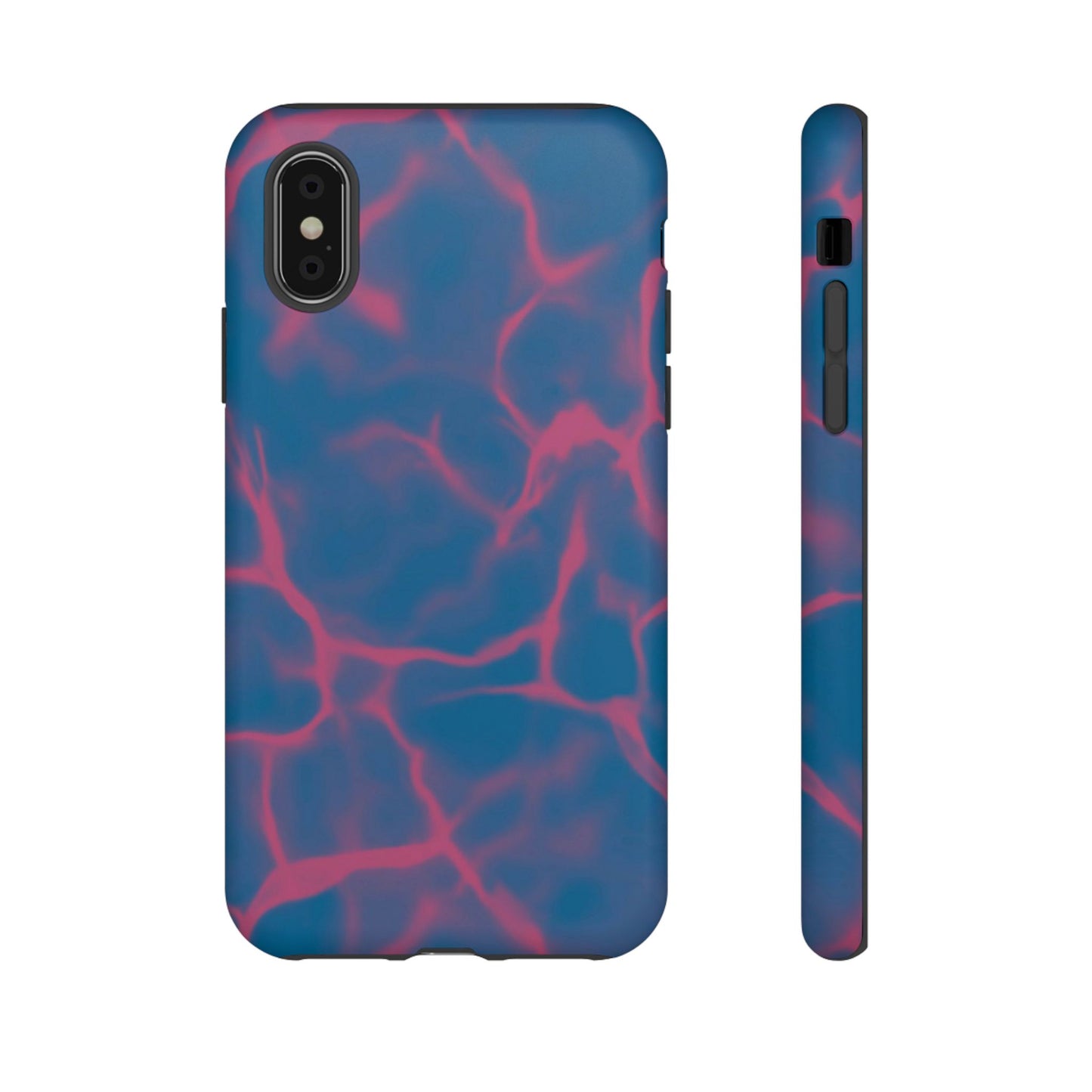 Marble Phone Case Blue Pink