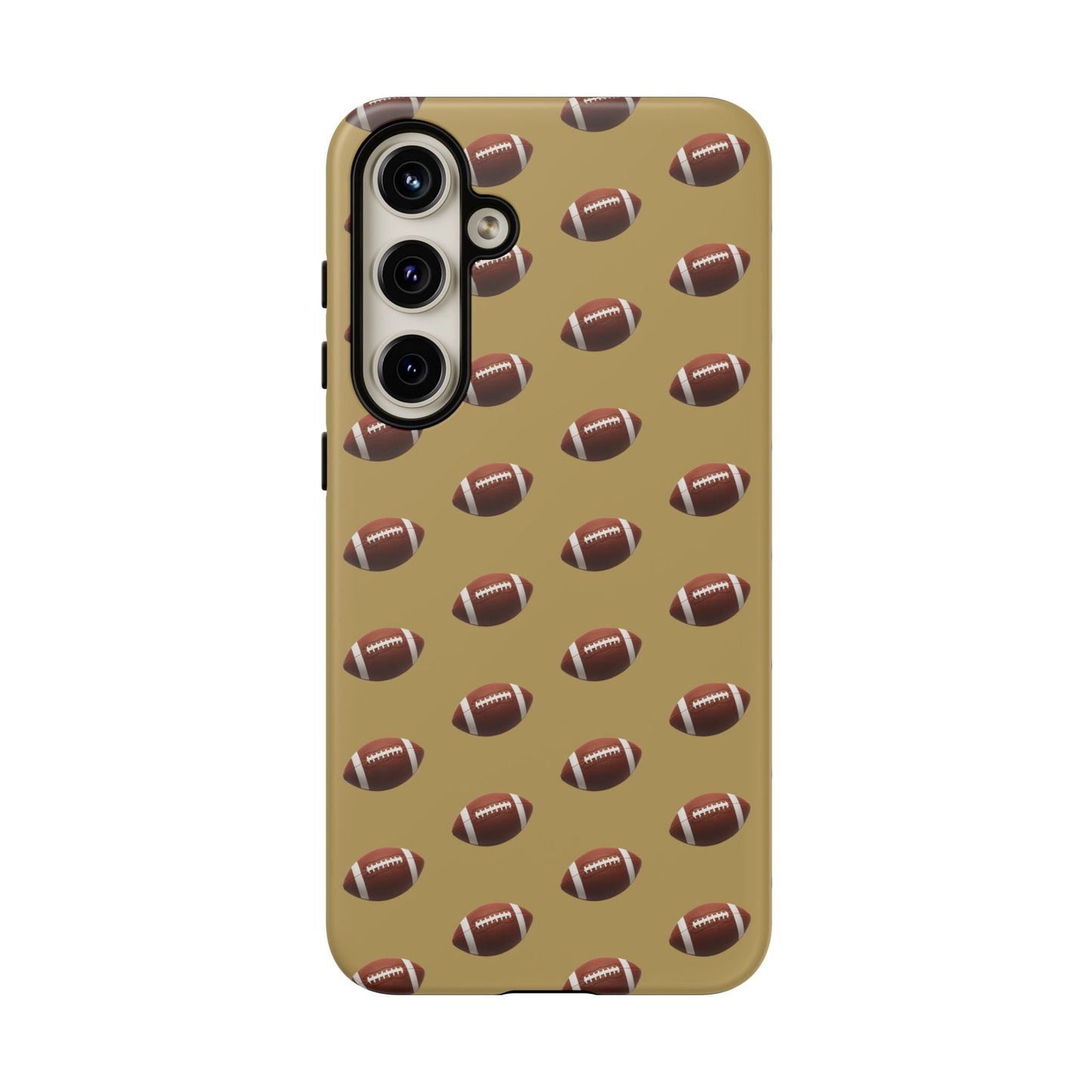 Football Phone Case Gold