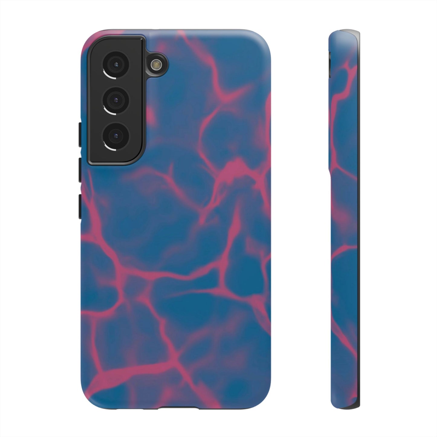 Marble Phone Case Blue Pink