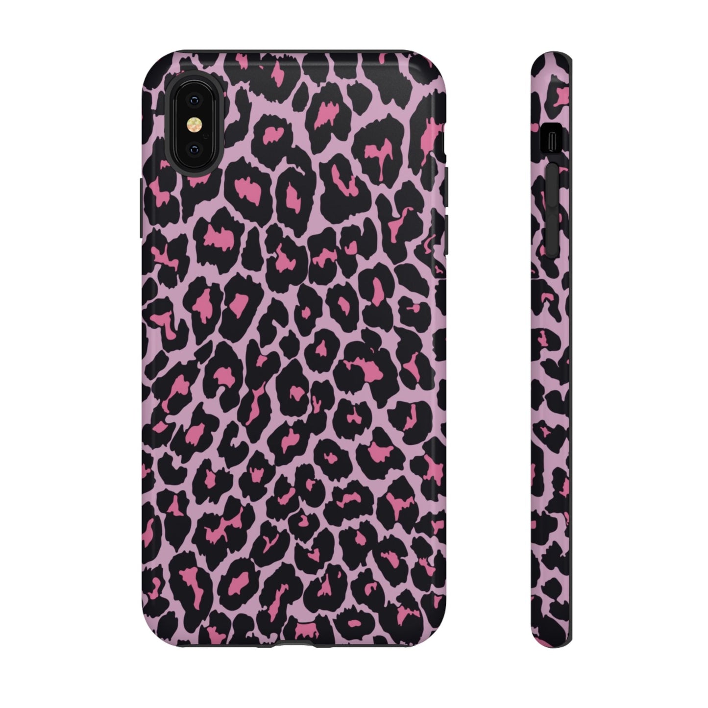 Leopard Print Phone Case Pink