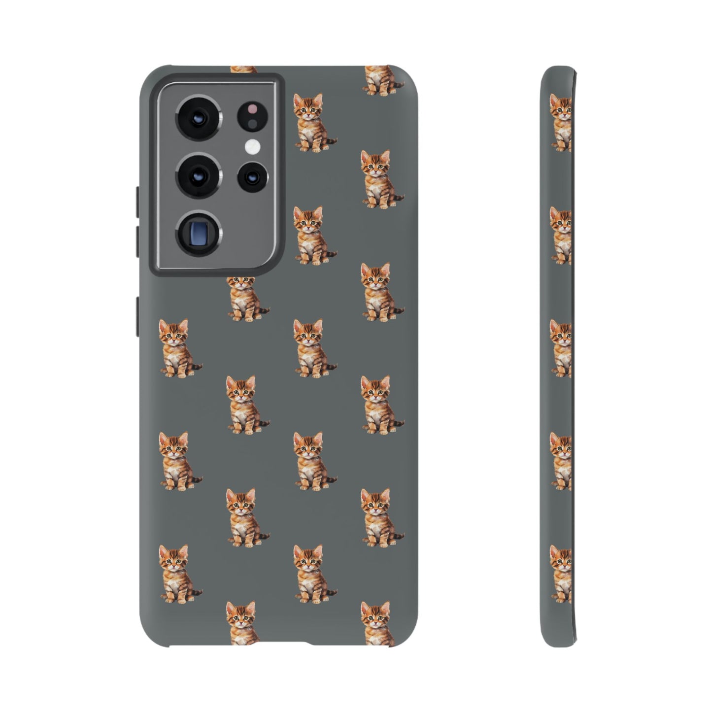 Cat Phone Case Gray