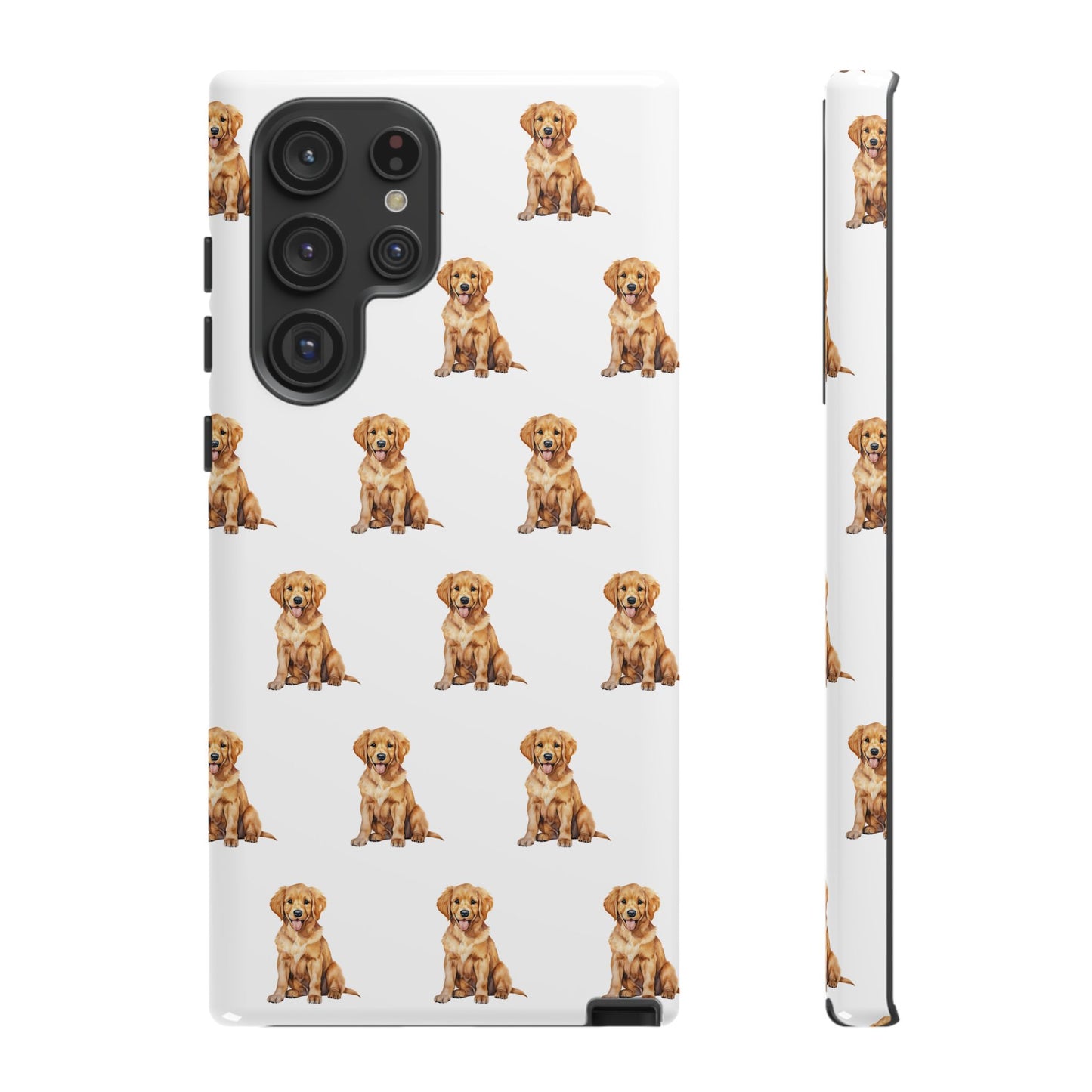 Golden Retriever Phone Case White