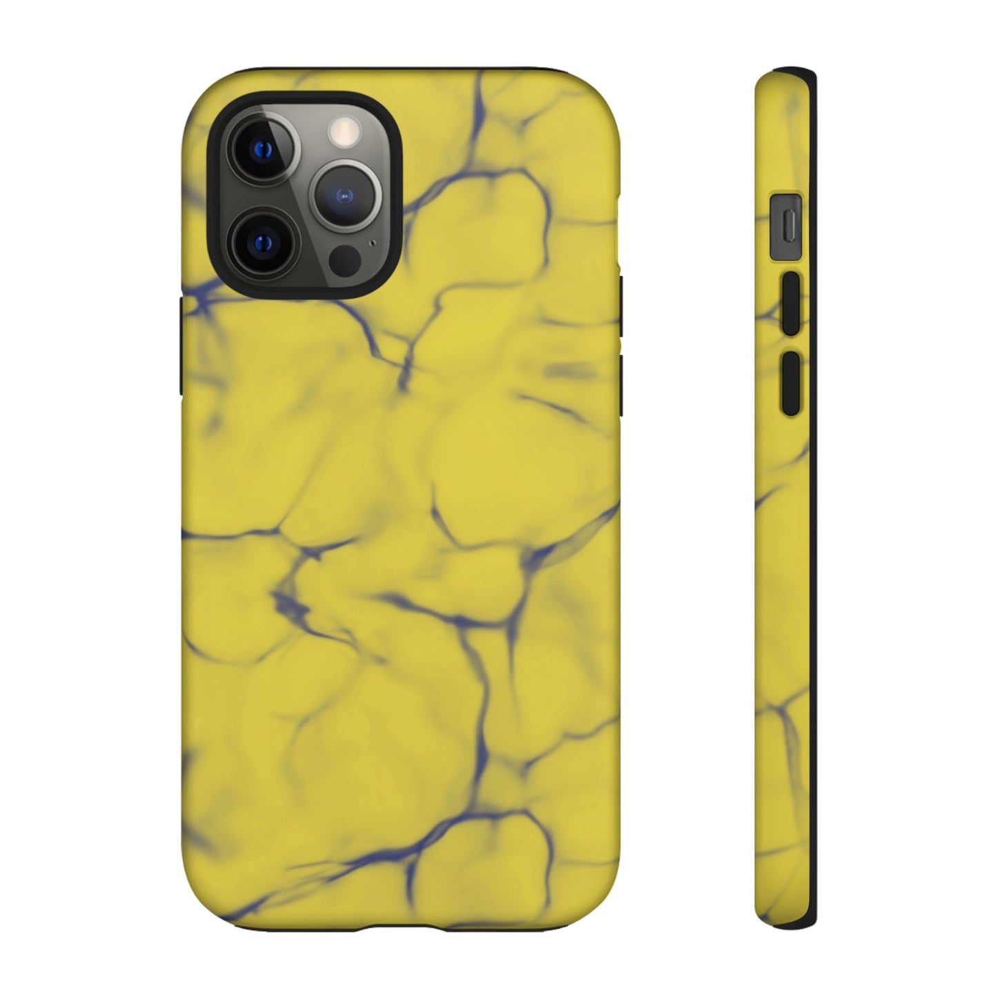 Marble Phone Case Yellow