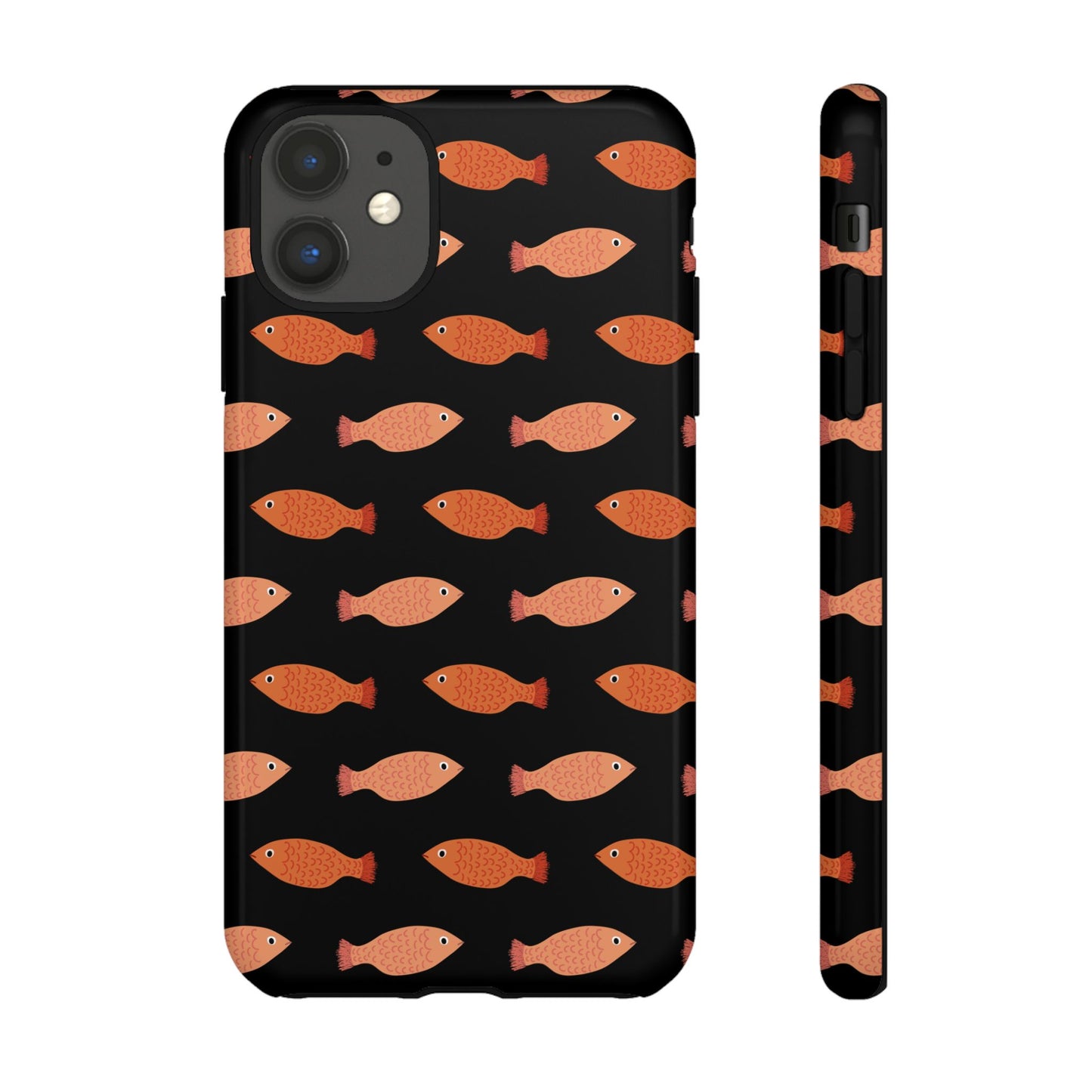 Fish Phone Case Black