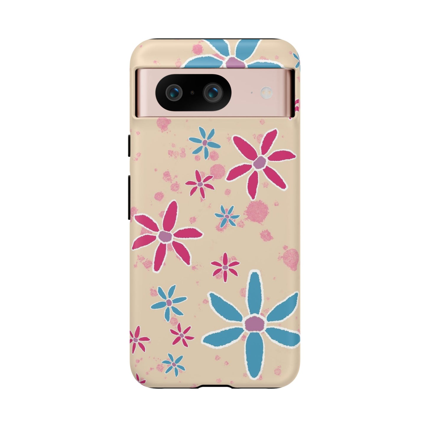 Flower Phone Case Cream