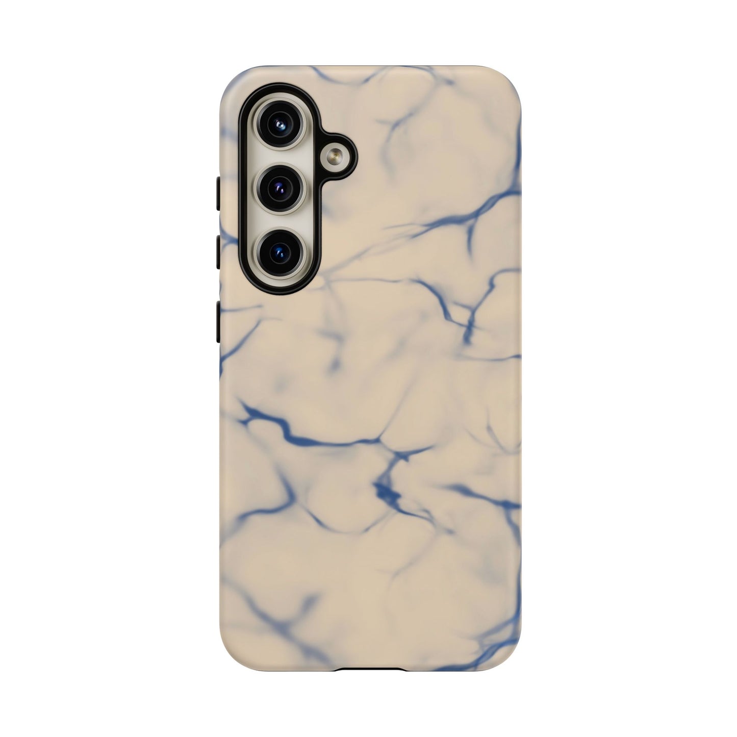 Marble Phone Case Cream Blue