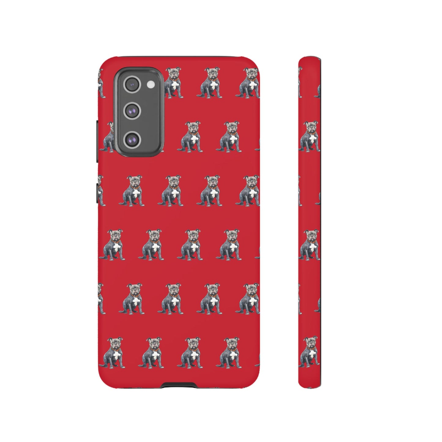 Pitbull Phone Case Red