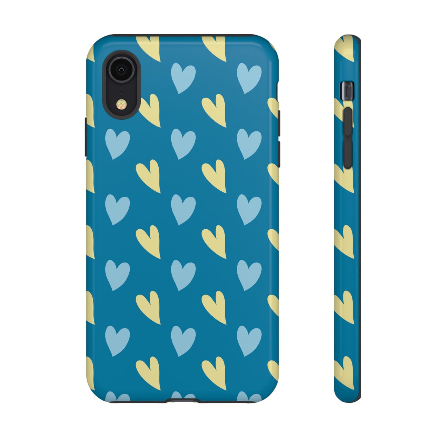 Heart Phone Case Blue