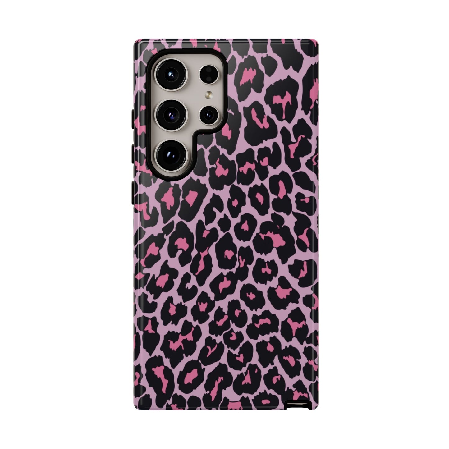 Leopard Print Phone Case Pink