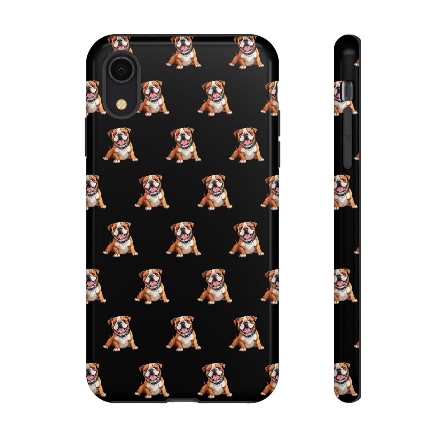 Bulldog Phone Case Black