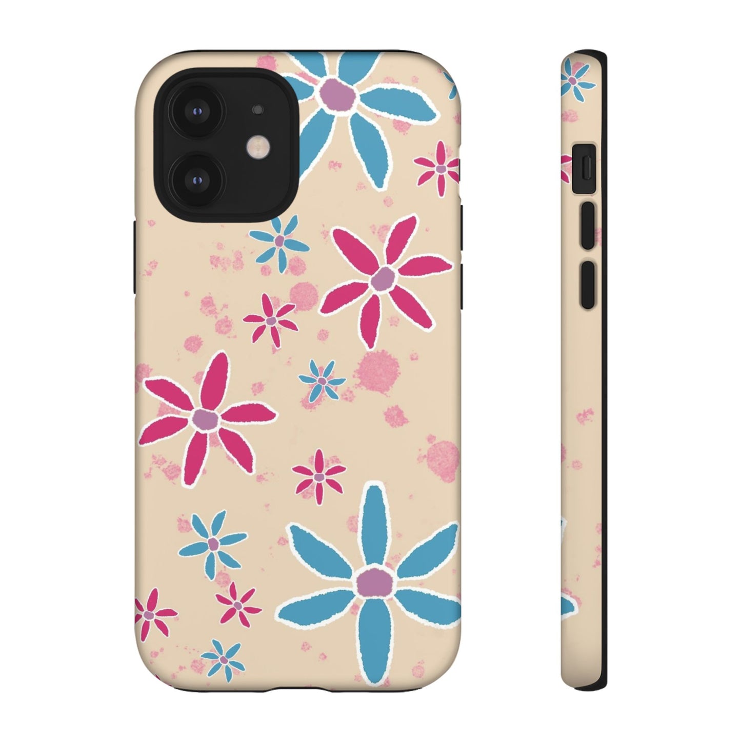 Flower Phone Case Cream