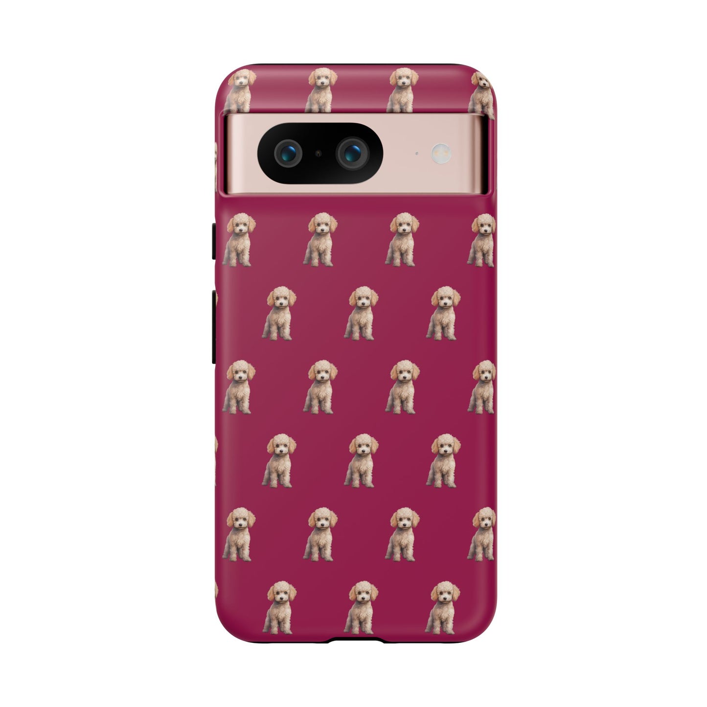 Poodle Phone Case Berry