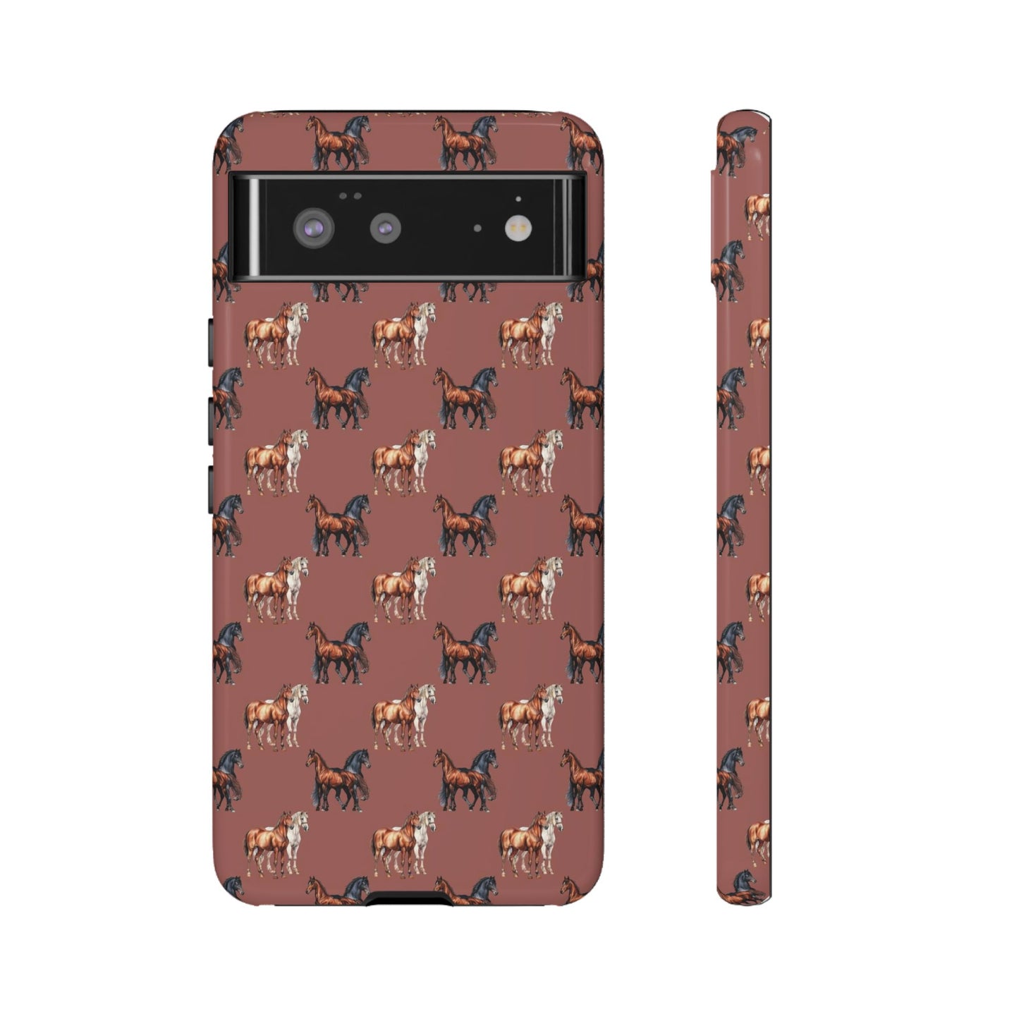 Horse Phone Case Brown