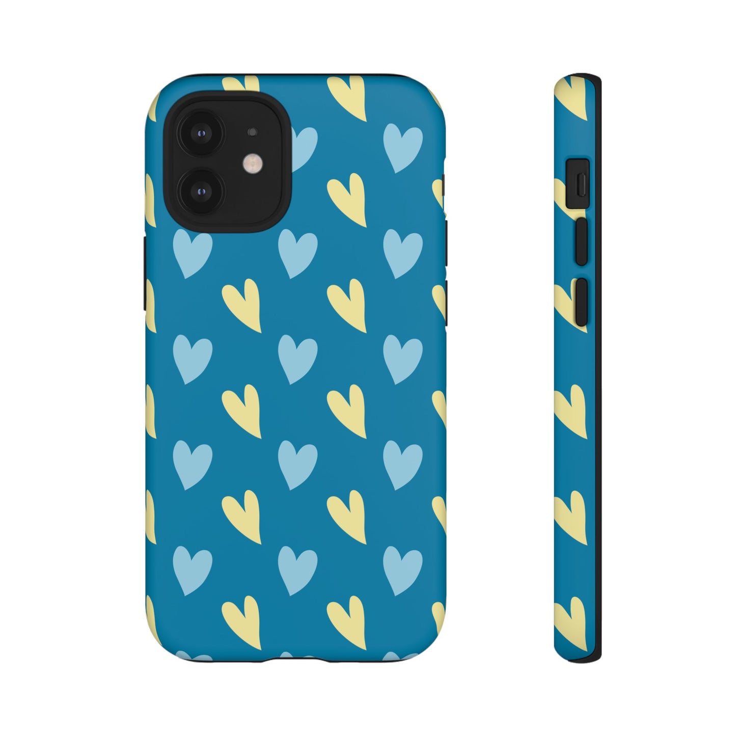 Heart Phone Case Blue