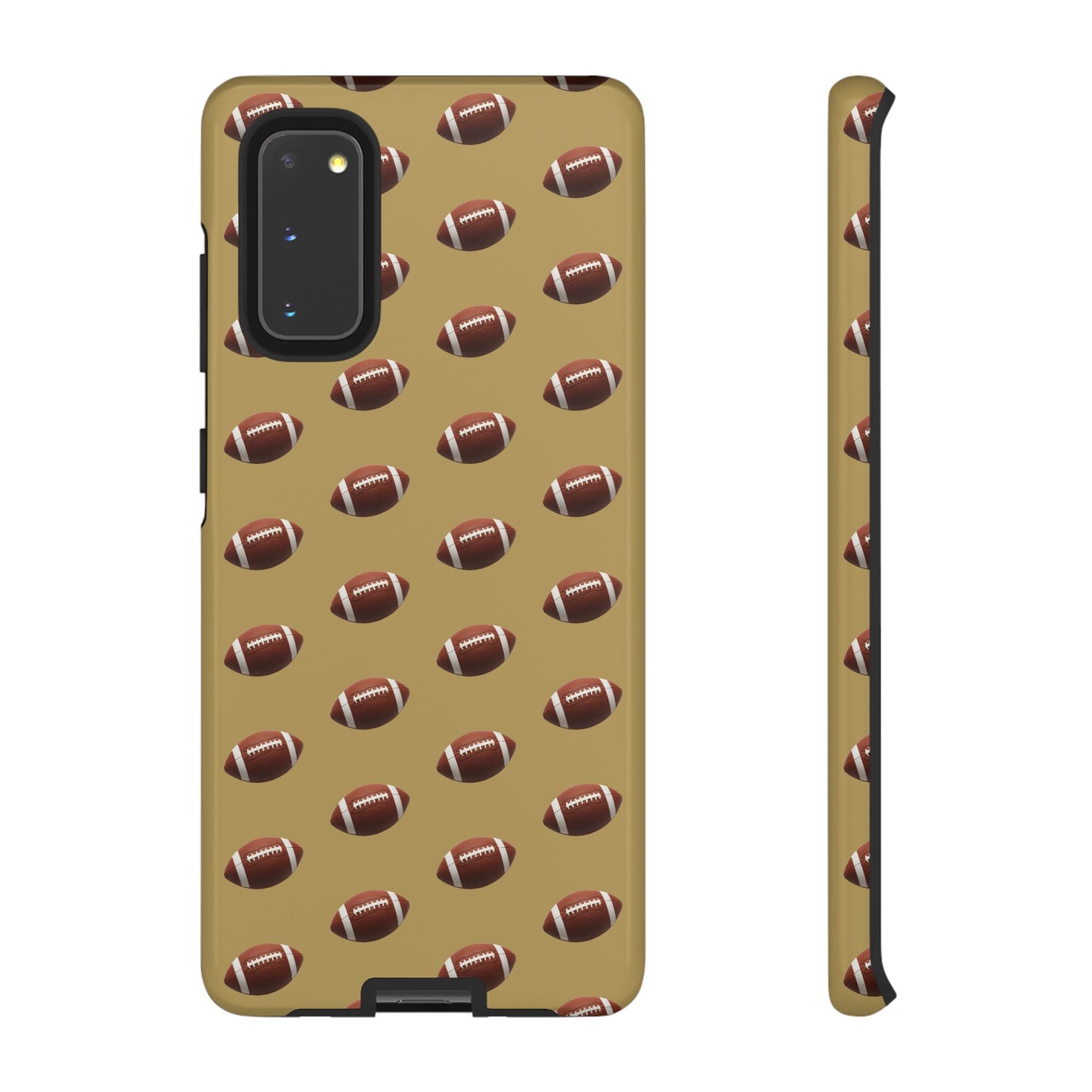 Football Phone Case Gold