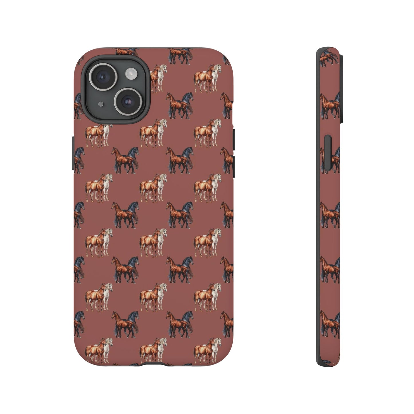 Horse Phone Case Brown