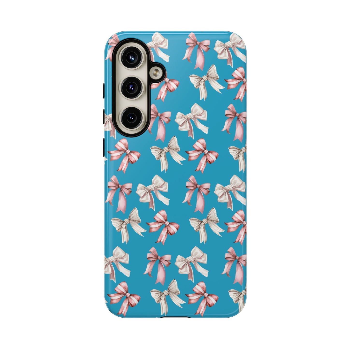 Bow Phone Case Turquoise