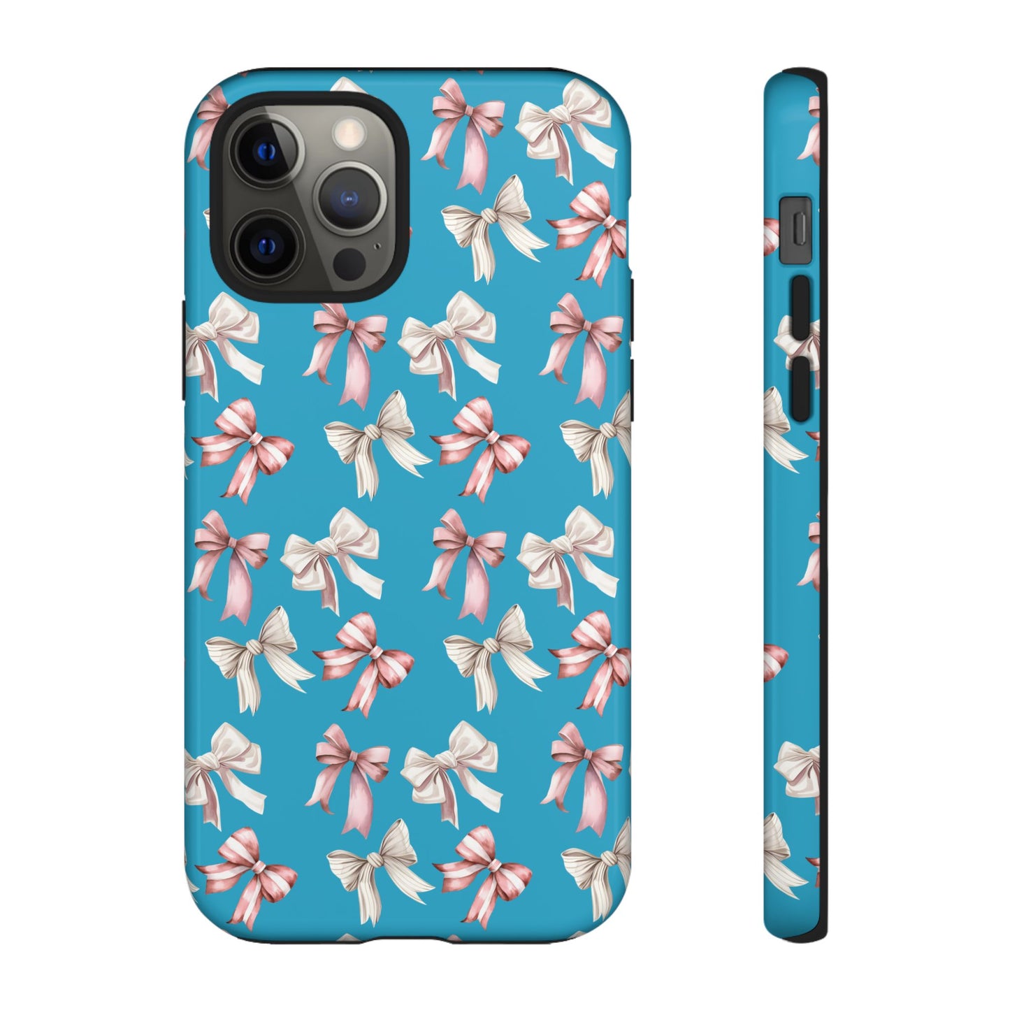 Bow Phone Case Turquoise