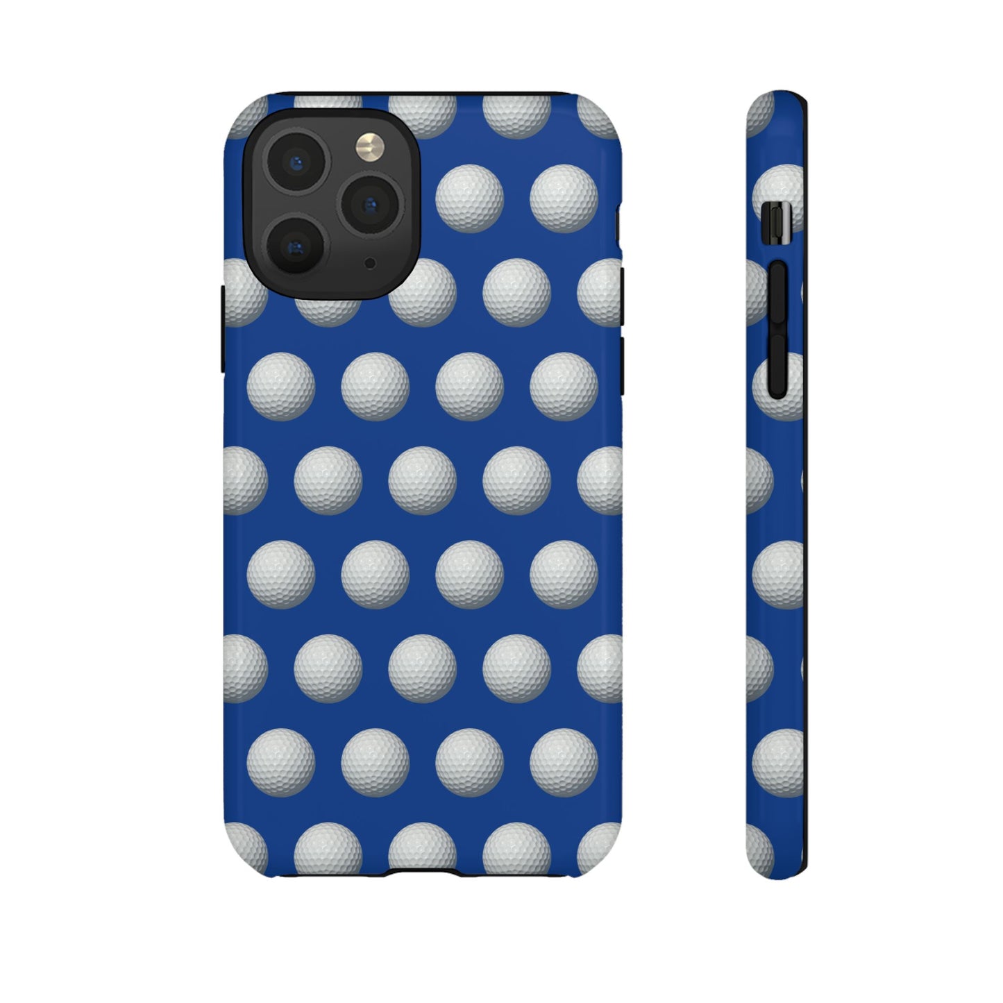 Golf Ball Phone Case Blue