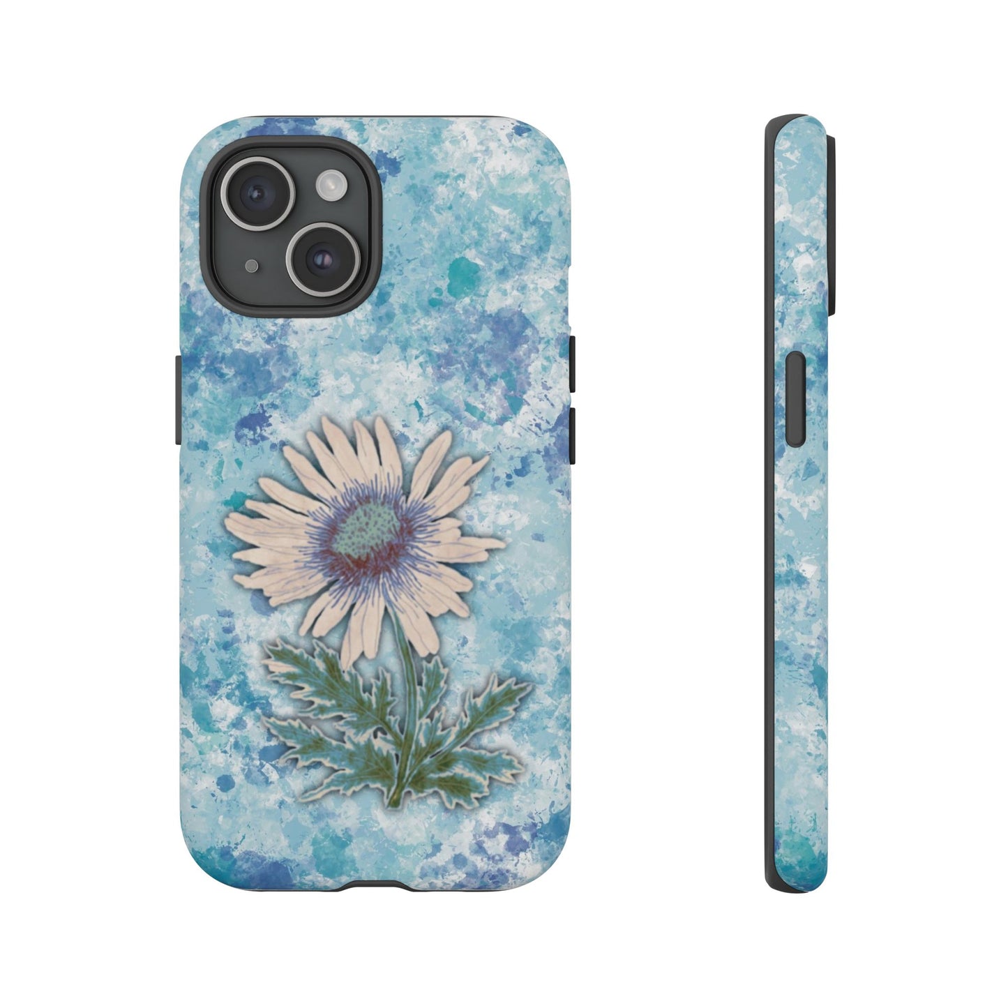 Daisy Phone Case Blue