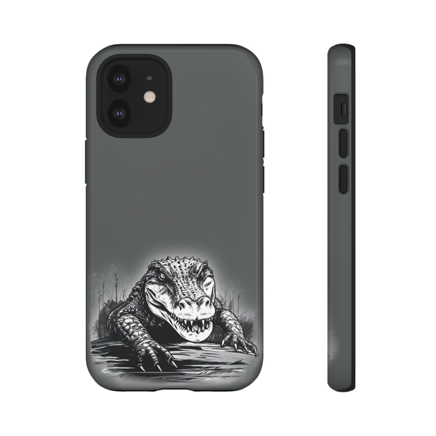 Gator Phone Case Gray